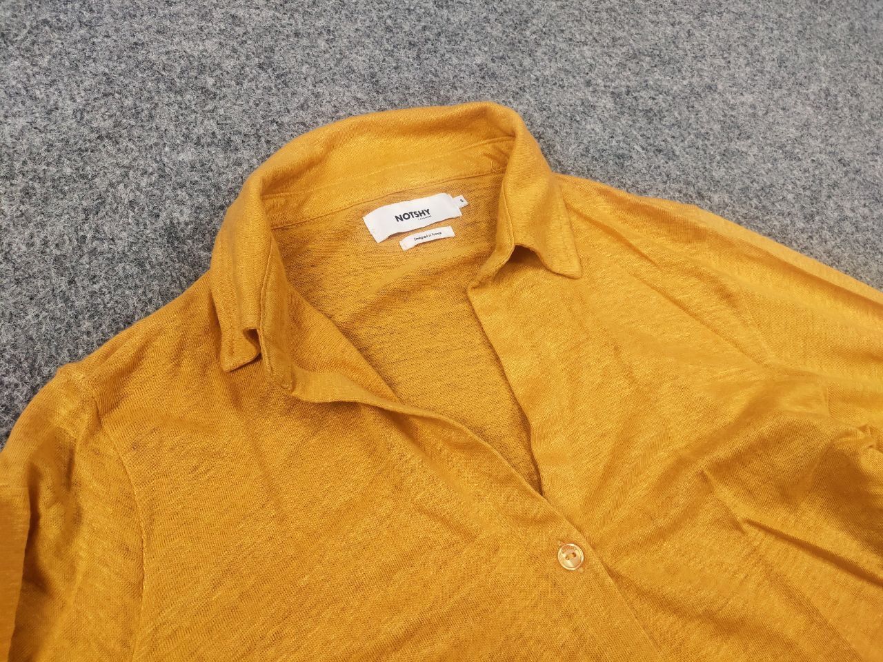 Other Notshy France Design linen button shirt blouse Long Sleeve Size S / US 4 / IT 40 - 10 Thumbnail