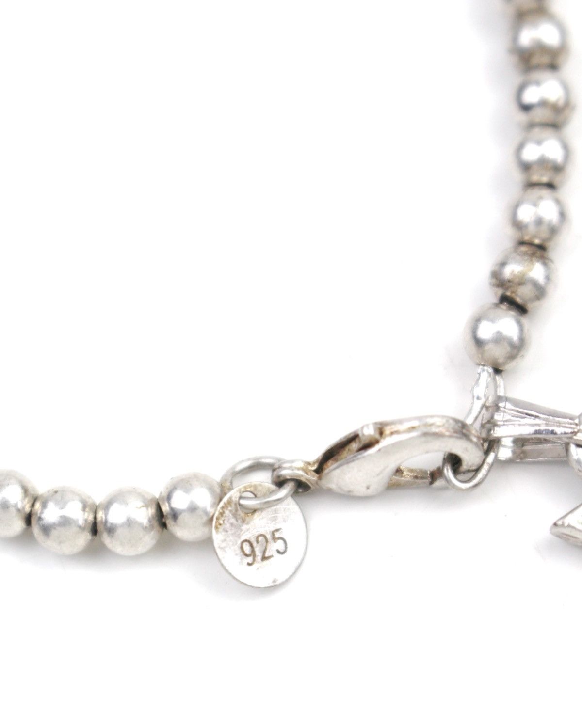 Hysteric Glamour 2000S KENZO JAPAN PEARL STAR CHARM SILVER CHAIN BRACELET Size ONE SIZE - 6 Thumbnail
