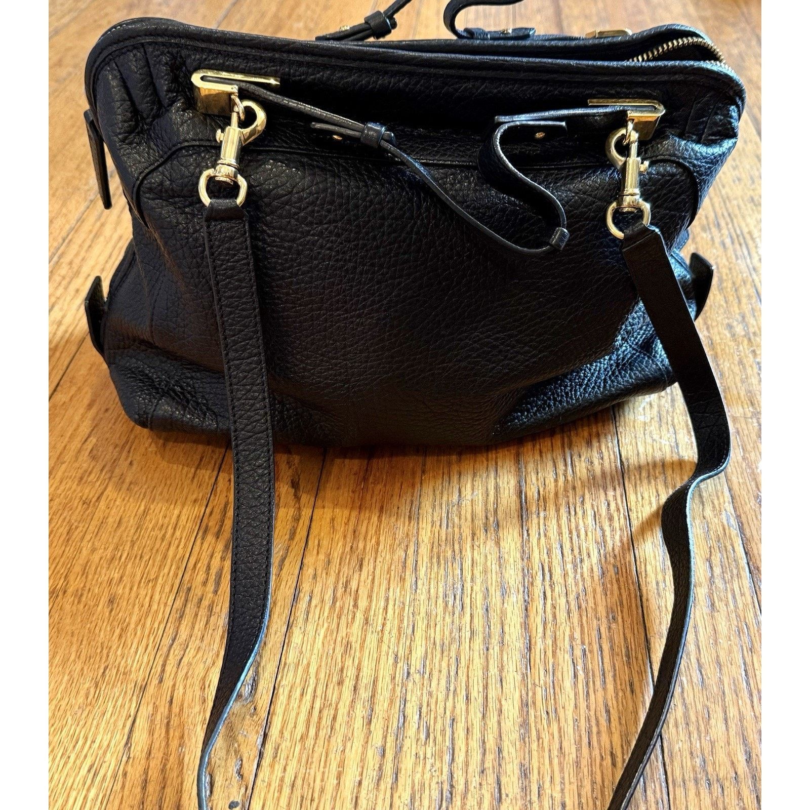 Chloe Chloé 2way Attache 11mr0701 Black Leather Bag Authentic Size ONE SIZE - 3 Thumbnail