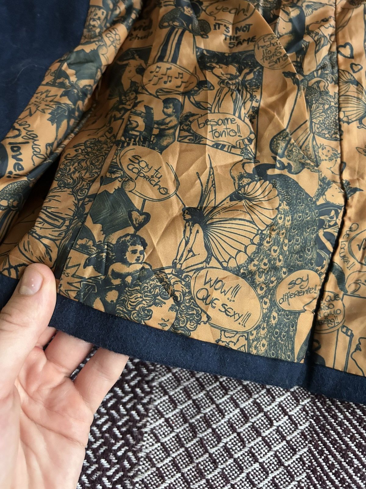 Desigual Desigual Patchwork Wool Blazer Japanese Style Size 40 Size S / US 4 / IT 40 - 12 Thumbnail
