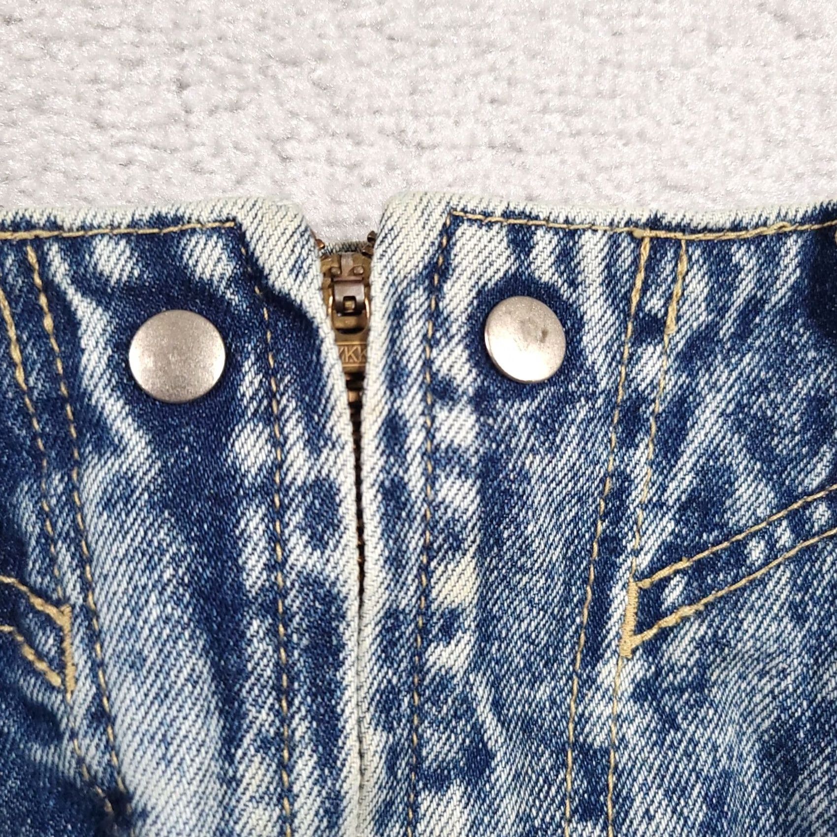 J Brand VINTAGE Sweet Camel Denim Mini Skirt Women's Juniors 00 22X18 Y2K Acid Wash Pocket Short Blue Cotton Denim 90s Festival Retro 00s 00s Girls Size 24" / US 00 / IT 34 - 5 Thumbnail