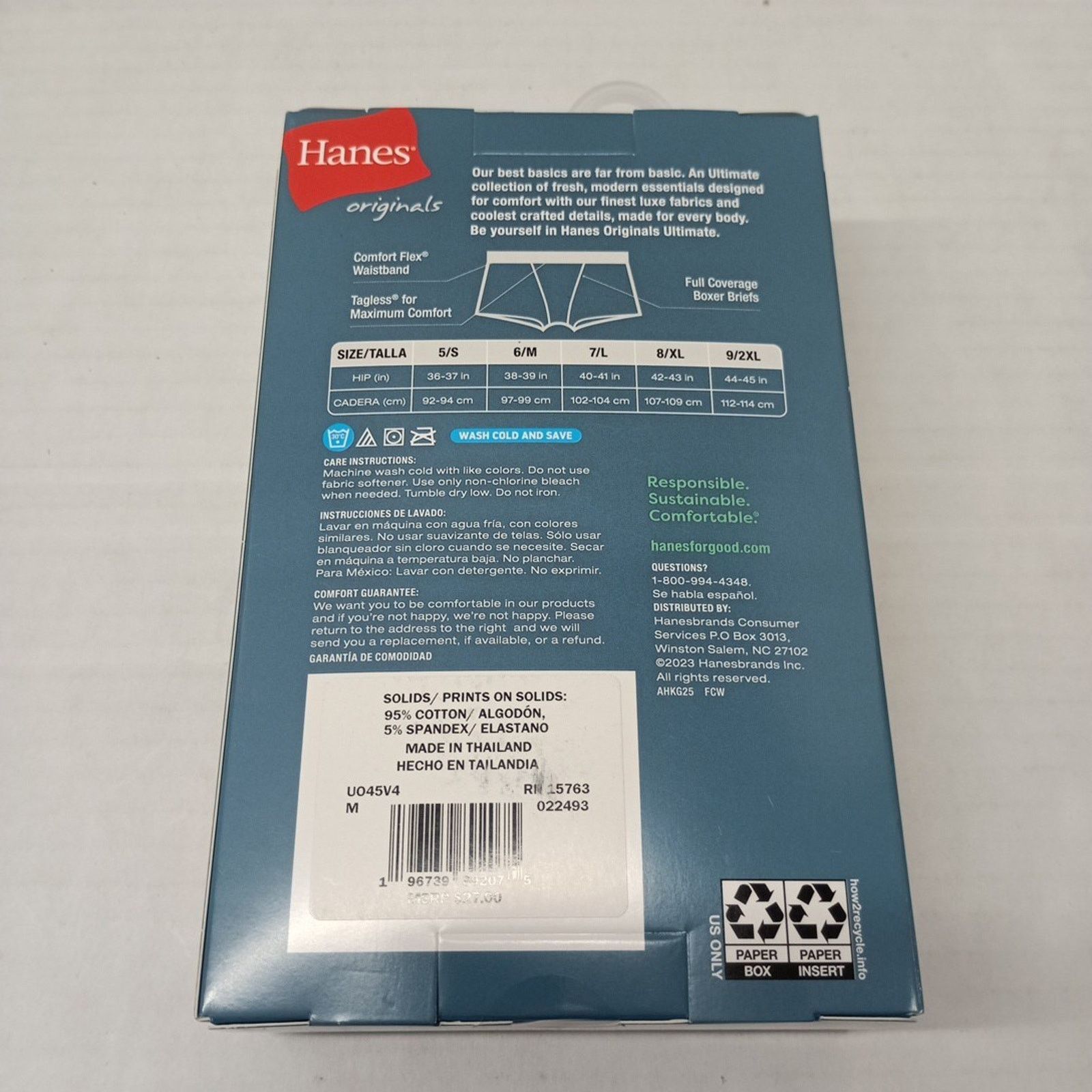 Hanes Women’s Hanes 4 Pk Ultimate Stretch Boxer Briefs Size 6/M Size ONE SIZE - 3 Thumbnail