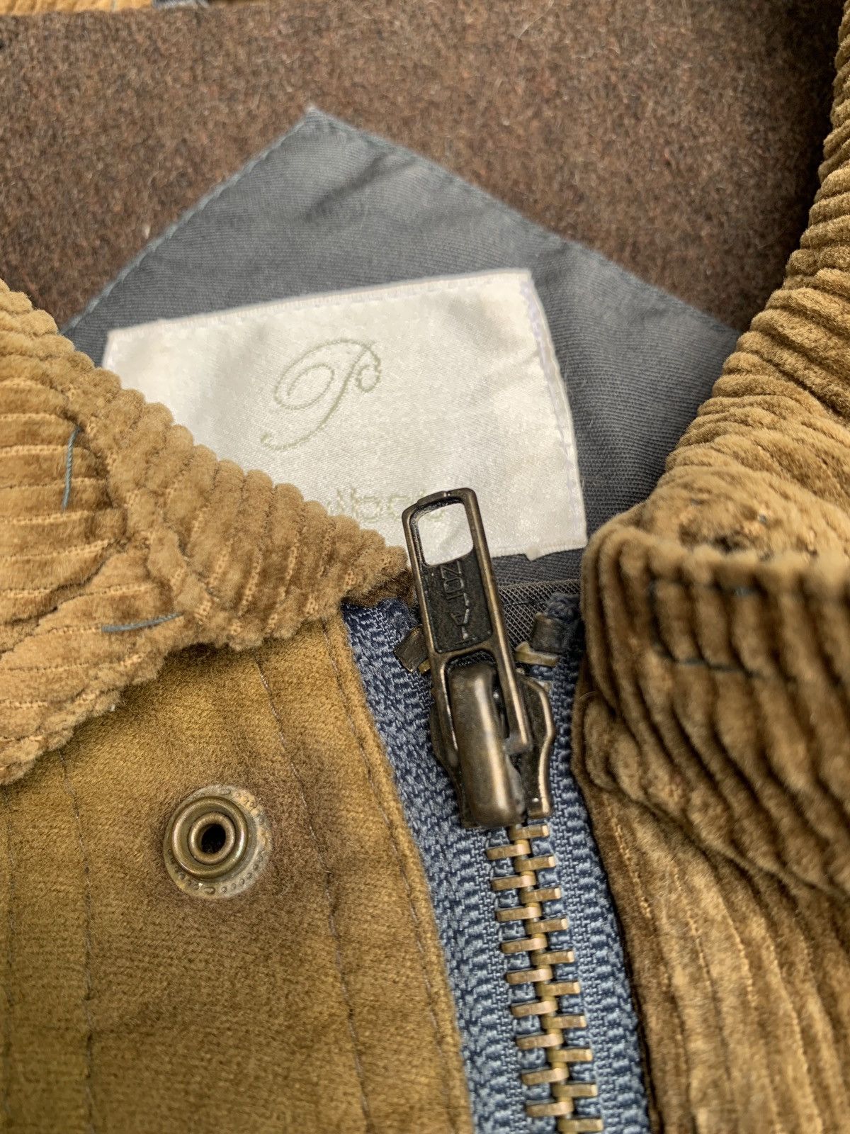 Japanese Brand × Vintage 1990s Poulbot Green Quilted Winter Motorcycles Parka Jacket Size US L / EU 52-54 / 3 - 7 Thumbnail