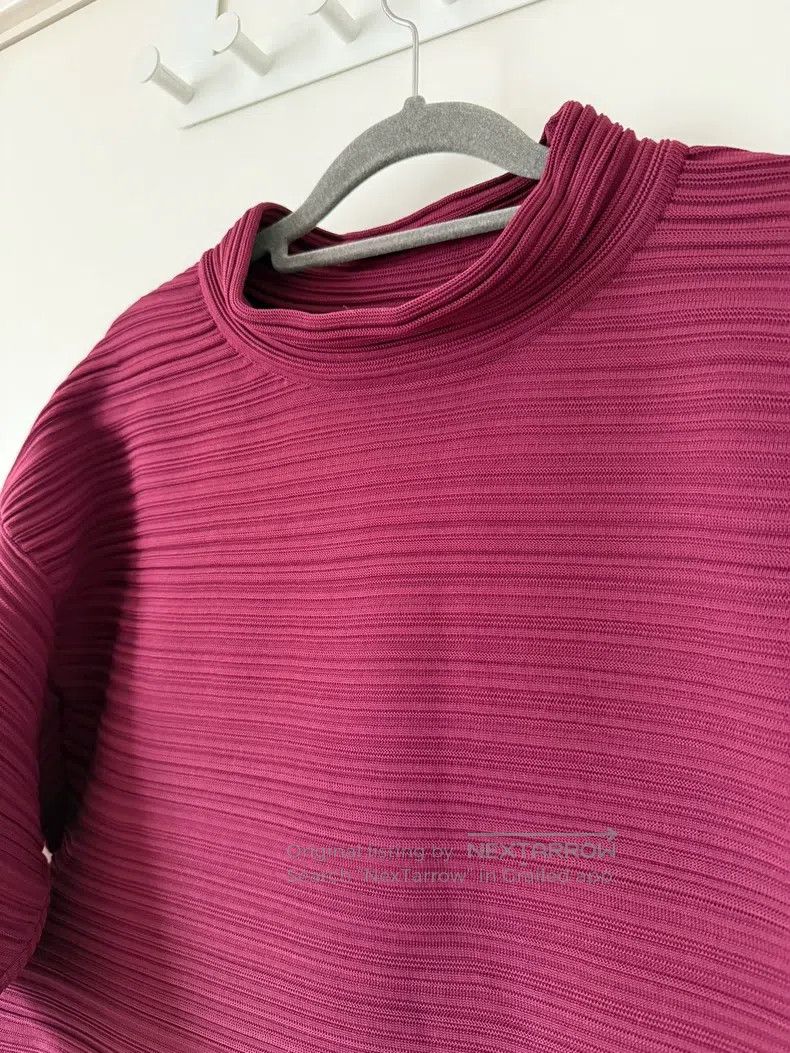 Issey Miyake Issey Miyake Chocolate Brown T-shirt Size M / US 6-8 / IT 42-44 - 3 Thumbnail