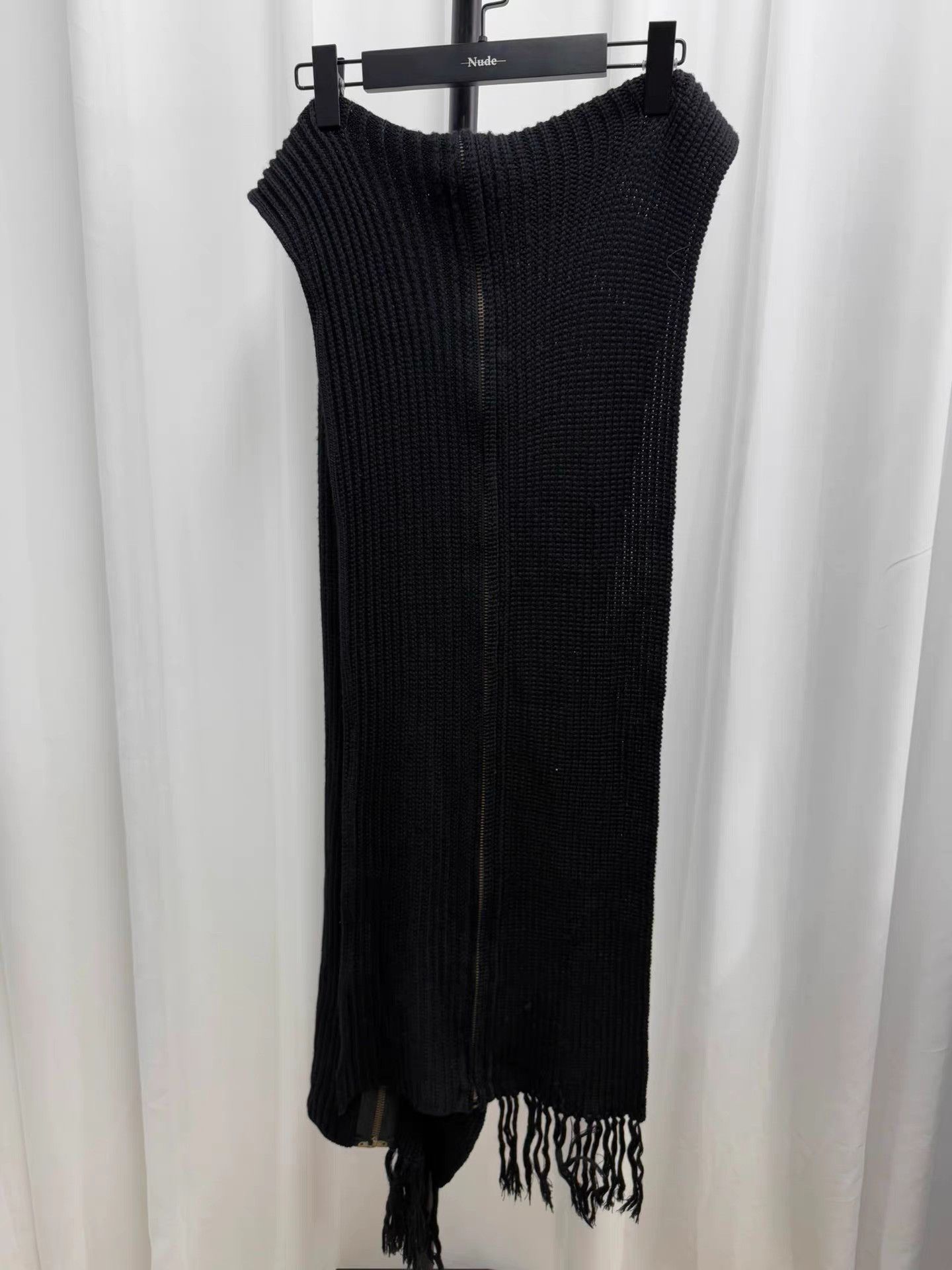 The Viridi-anne The viride anne TVA Oversized Zip Scarf K20 Size ONE SIZE - 1 Thumbnail