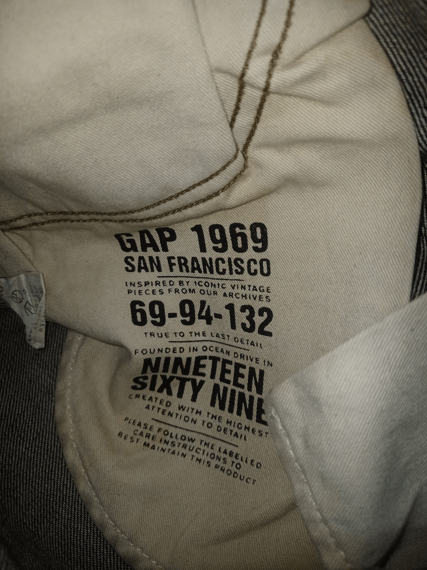 Gap Vintage Gap White Oak Cone Distressed Style Black Jeans Size US 28 / EU 44 - 5 Thumbnail