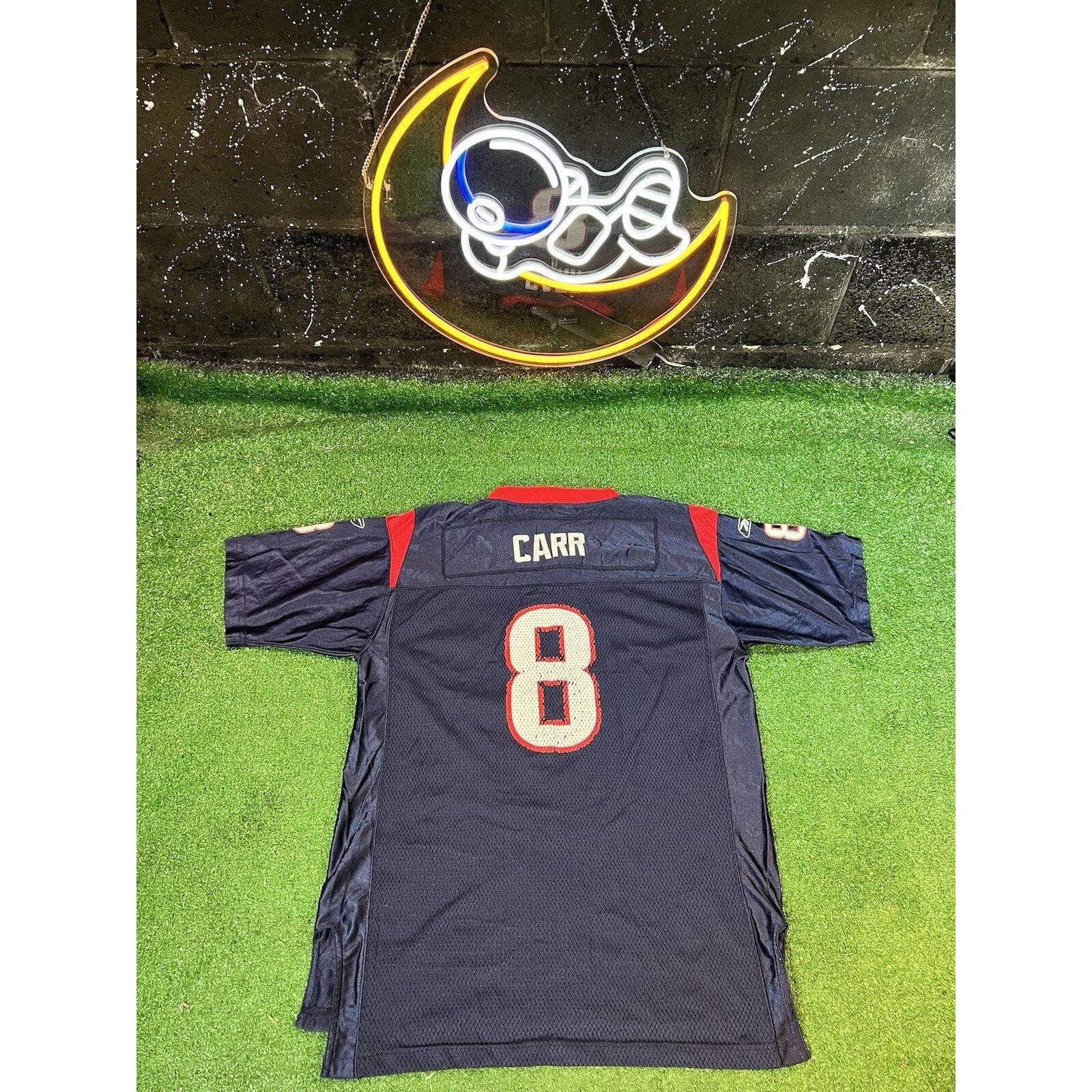 Reebok Reebok Houston Texans David Carr #8 Jersey Mens S Size US S / EU 44-46 / 1 - 5 Thumbnail