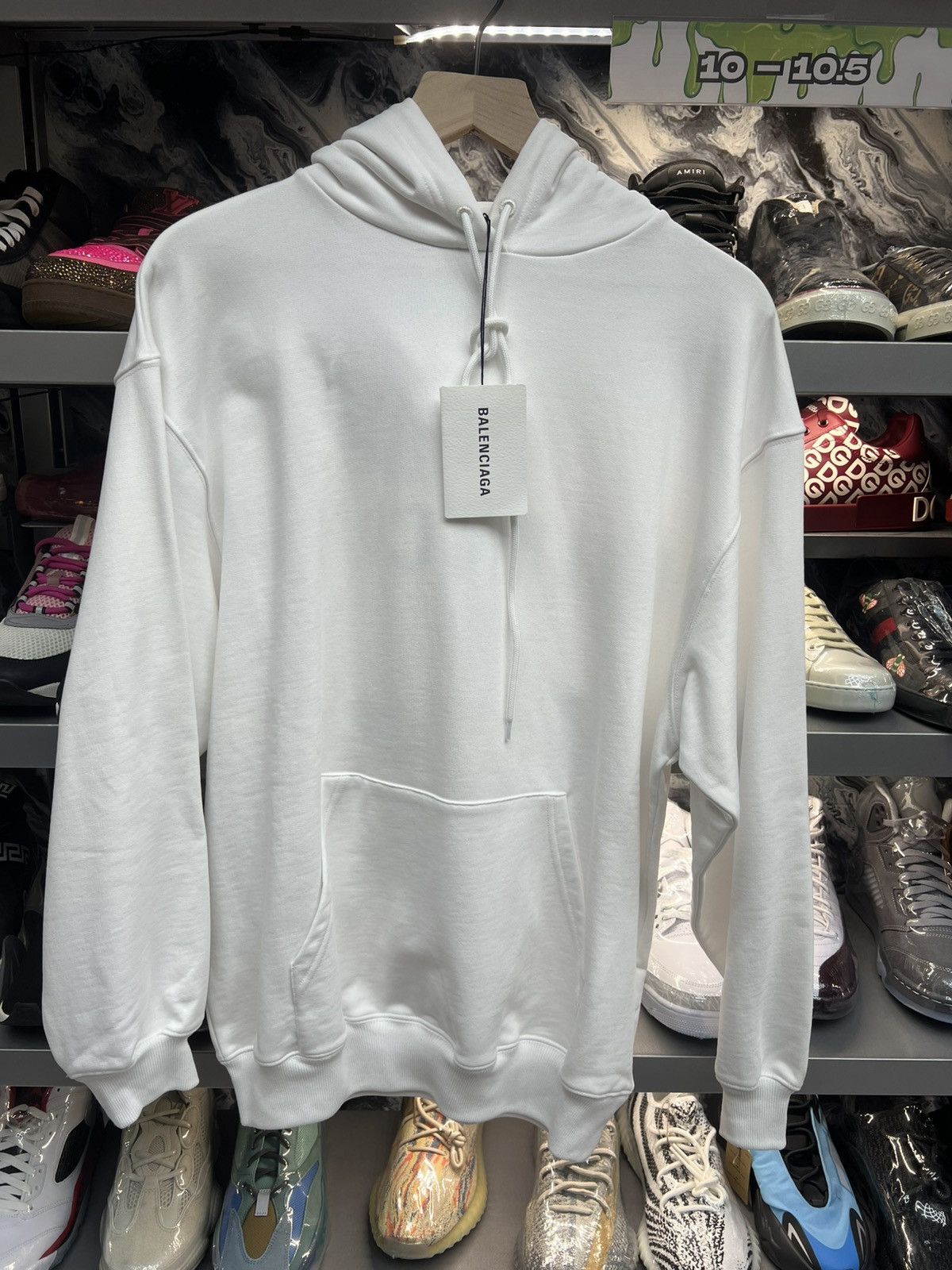 Balenciaga Balenciaga White Hoodie Size US XS / EU 42 / 0 - 1 Thumbnail