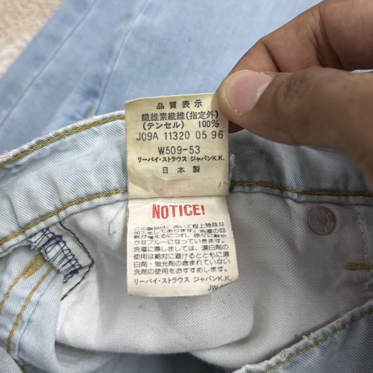 Levi's Vintage 96’s Levis Women Cotton Distressed Pants Size 28" / US 6 / IT 42 - 18 Thumbnail