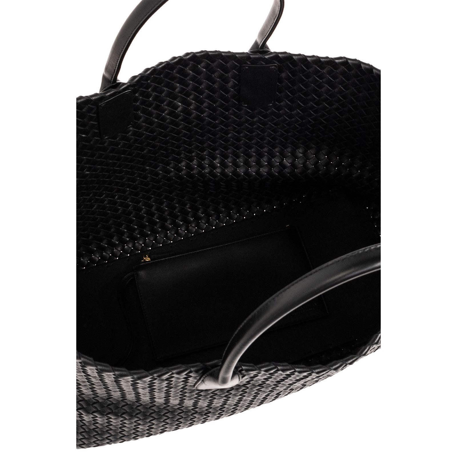 Bottega Veneta BOTTEGA VENETA Cabat Large $13500 Black Leather Tote Bag New Size ONE SIZE - 4 Thumbnail