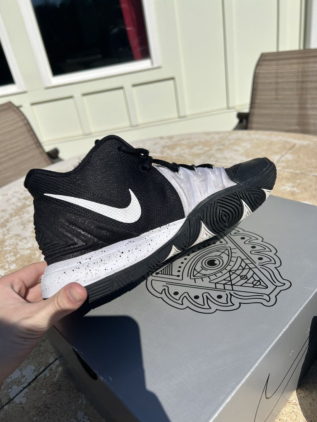 Nike nike kyrie 5 team black Size US 8.5 / EU 41-42 - 6 Thumbnail