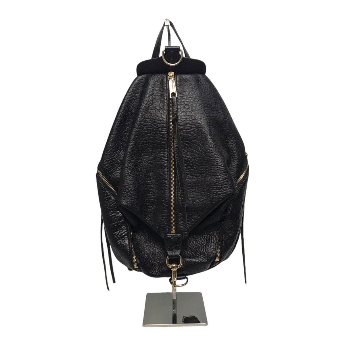 Hysteric Glamour × Japanese Brand Rebecca minkoff Leather Black Bagpack Size ONE SIZE - 1 Thumbnail