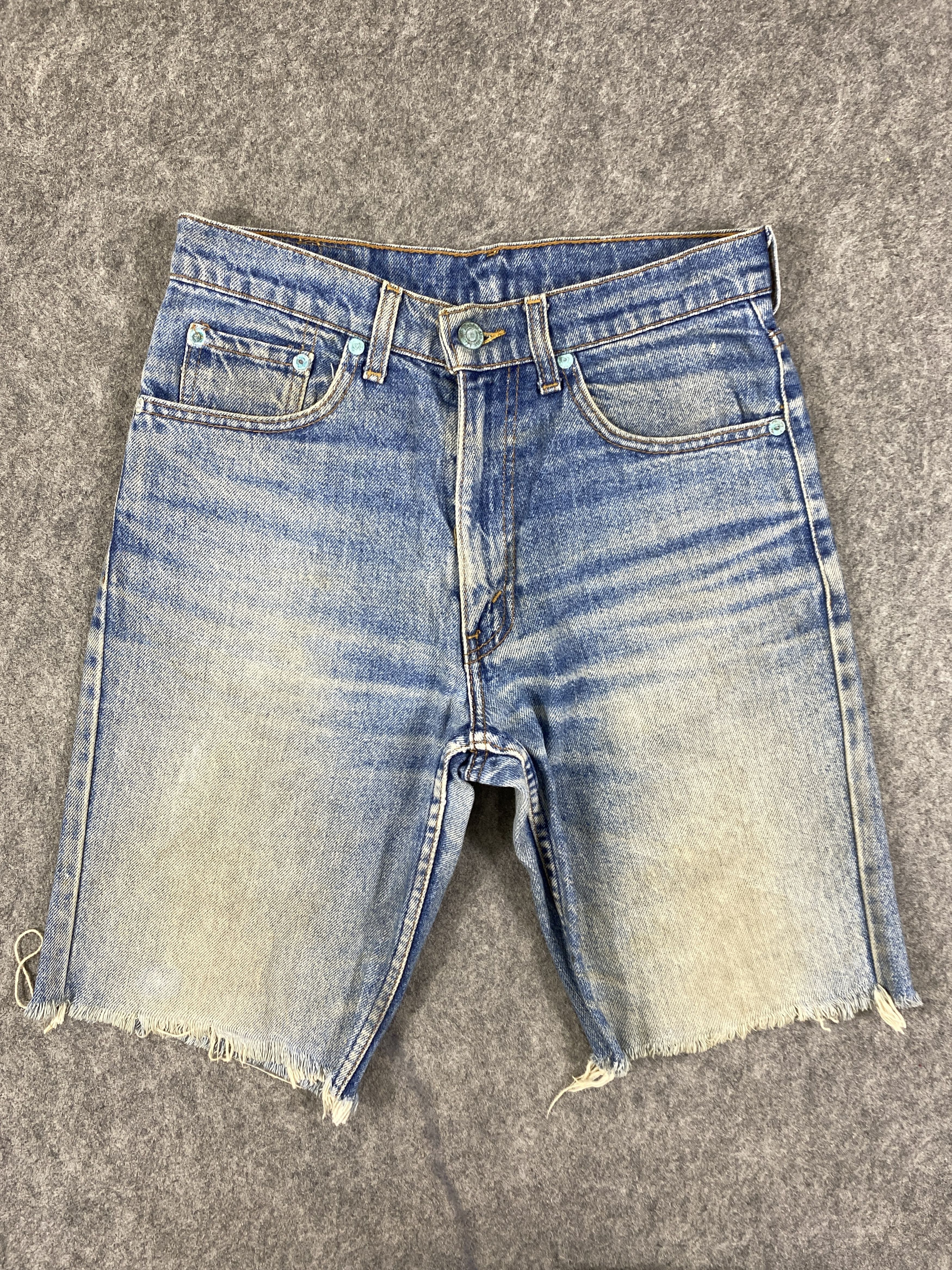 Levi's Faded Blue Vintage Levi's 515 Short Jeans 29x10 - JN3352 Size US 29 - 1 Thumbnail