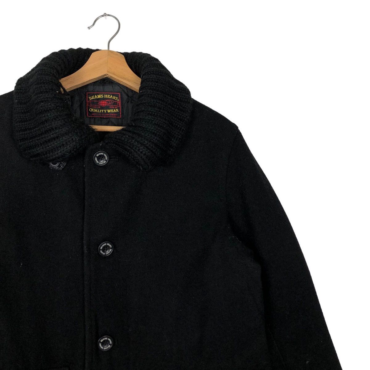 Beams Plus 🔥90’s Vintage Wool Jacket Beams Heart Japan Issey Miyake Size US L / EU 52-54 / 3 - 5 Thumbnail