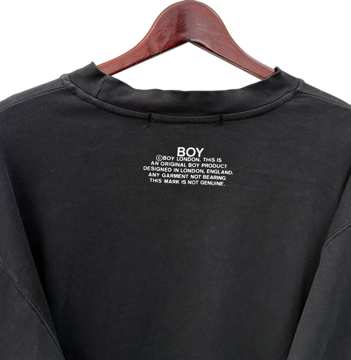 Boy London Vintage Boy London Faded Longsleeve Punk Shirt Size US M / EU 48-50 / 2 - 8 Thumbnail