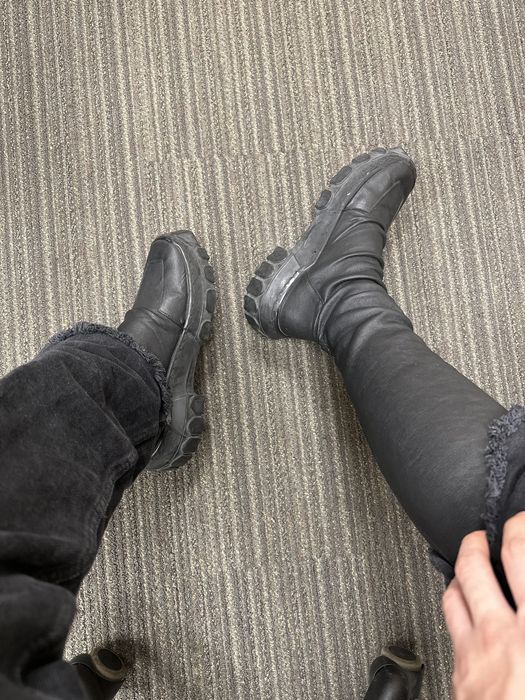 Rick Owens Tractor Sock Boots | Grailed