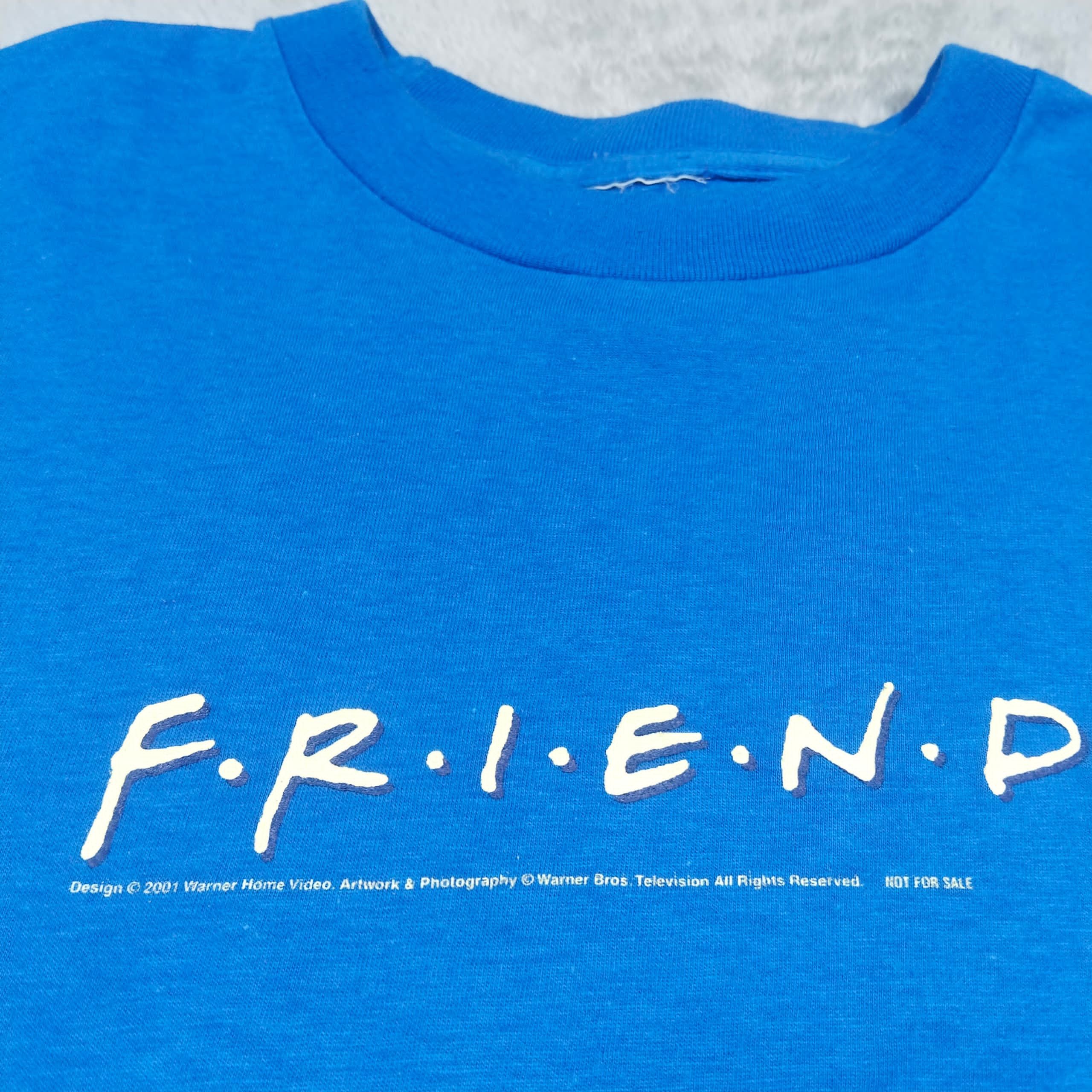 Vintage × Warner Bros VINTAGE 2001 FRIENDS WARNER BROS PROMO T SHIRT Size US M / EU 48-50 / 2 - 3 Thumbnail