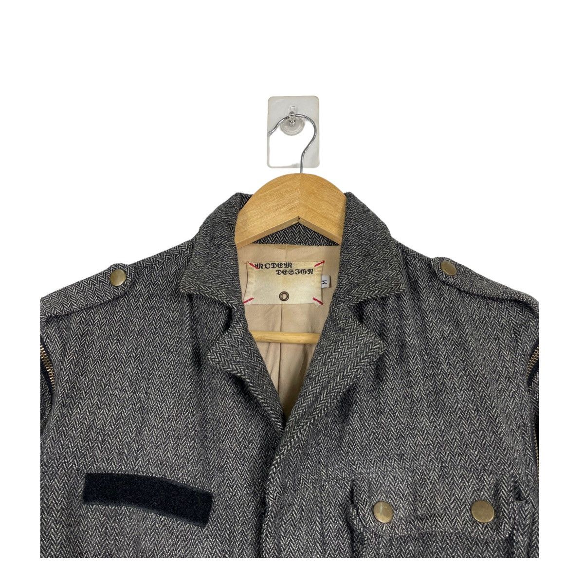 Japanese Brand × Le Grande Bleu (L.G.B.) 💥MODERN DESIGN MULTIPOCKET HUNTING JACKET Size US M / EU 48-50 / 2 - 5 Thumbnail