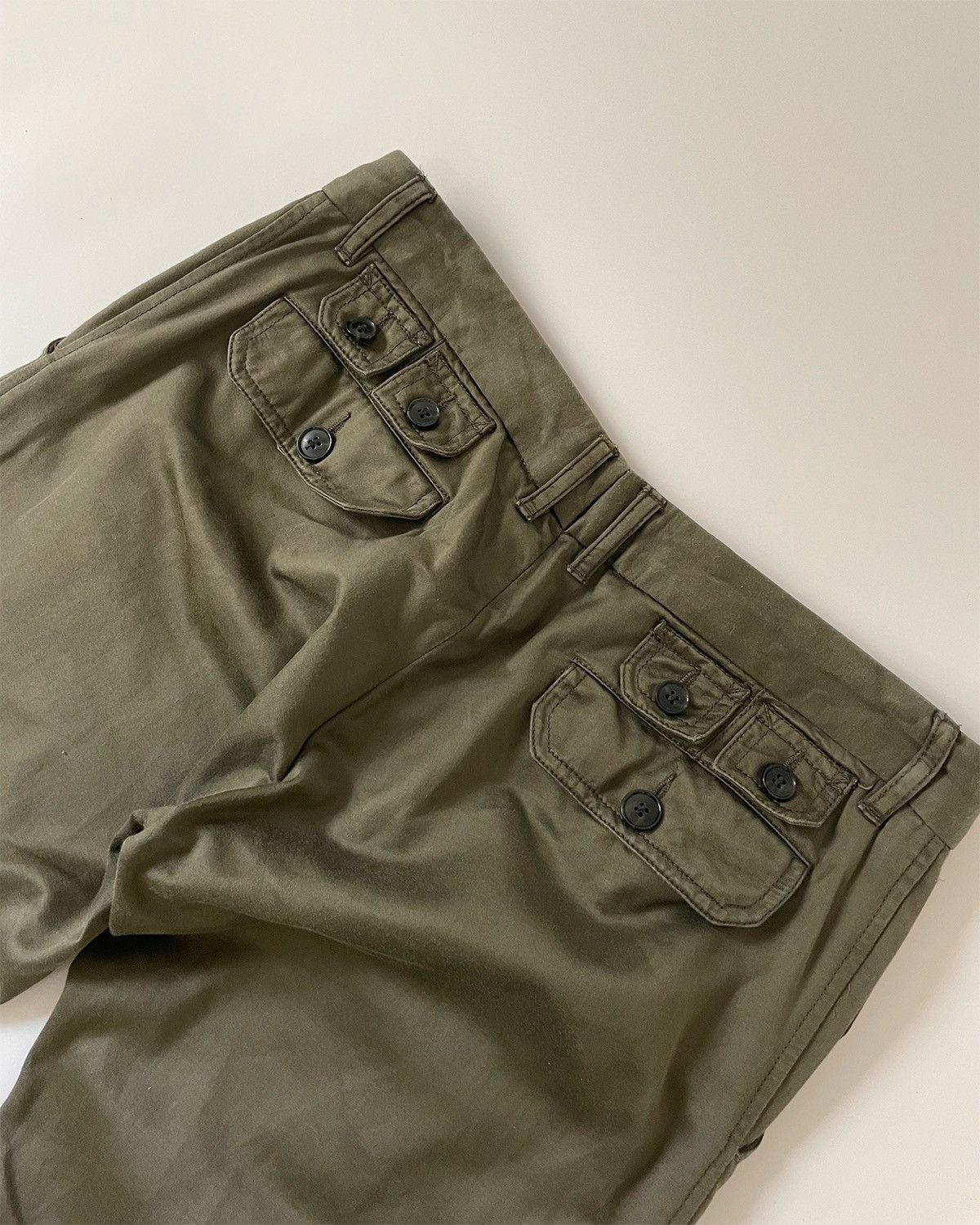 Dolce & Gabbana DOLCE & GABBANA SS 08 Military Cargo Pants Size US 30 / EU 46 - 10 Thumbnail