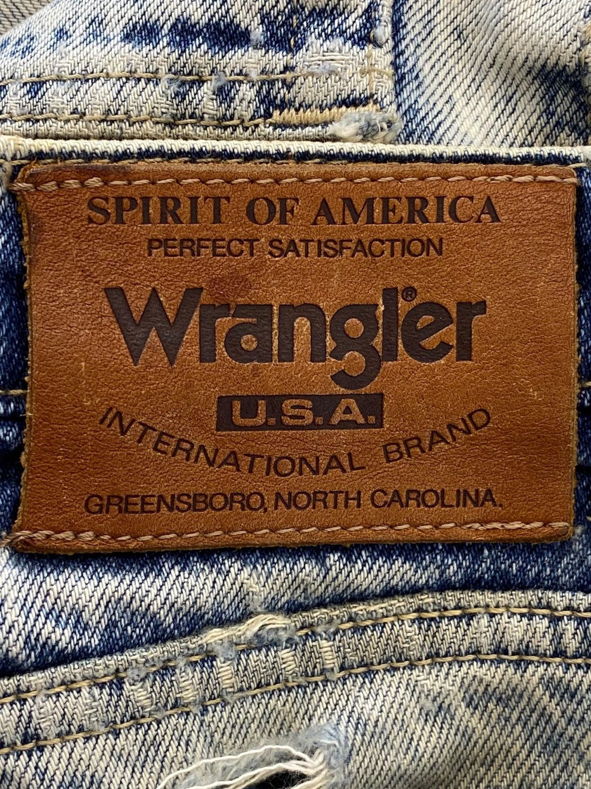 Wrangler Wrangler Acid Wash Style Skinny Leg Jeans Size US 30 / EU 46 - 11 Thumbnail