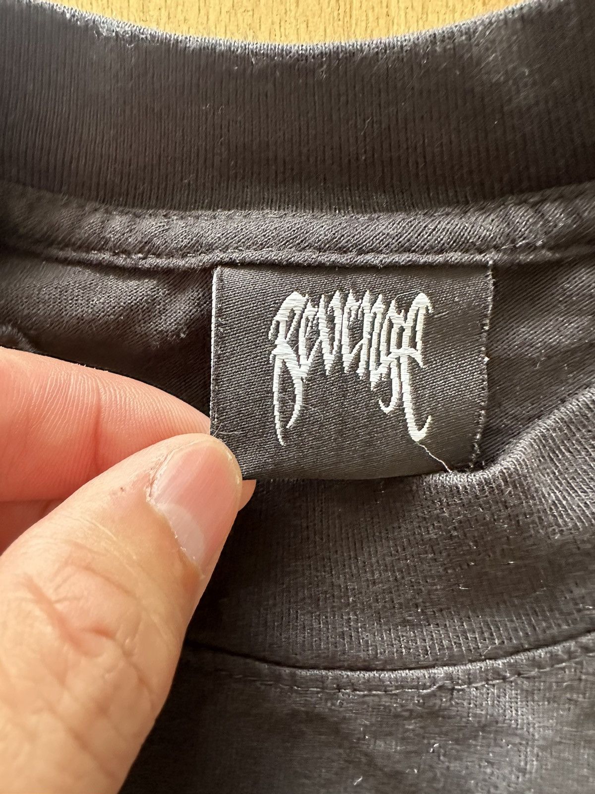 Revenge Revenge Hypnotize Skull Black Tee Size Small Size US S / EU 44-46 / 1 - 4 Thumbnail