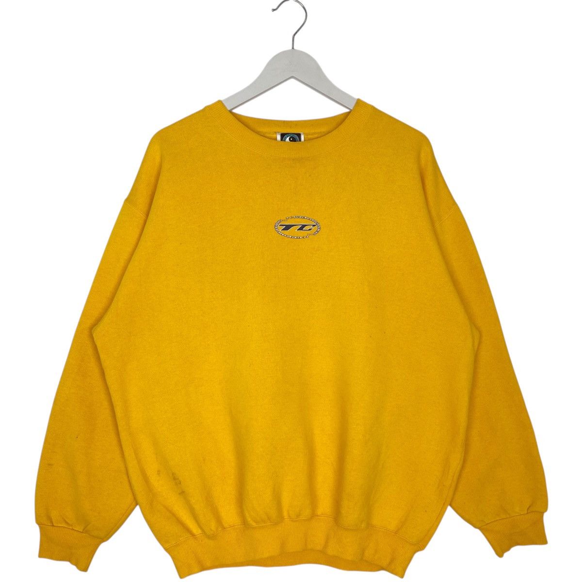 Vintage Vintage T&C Surf Hawaii Half Crewneck Sweatshirt Yellow Sz L Size US L / EU 52-54 / 3 - 1 Thumbnail