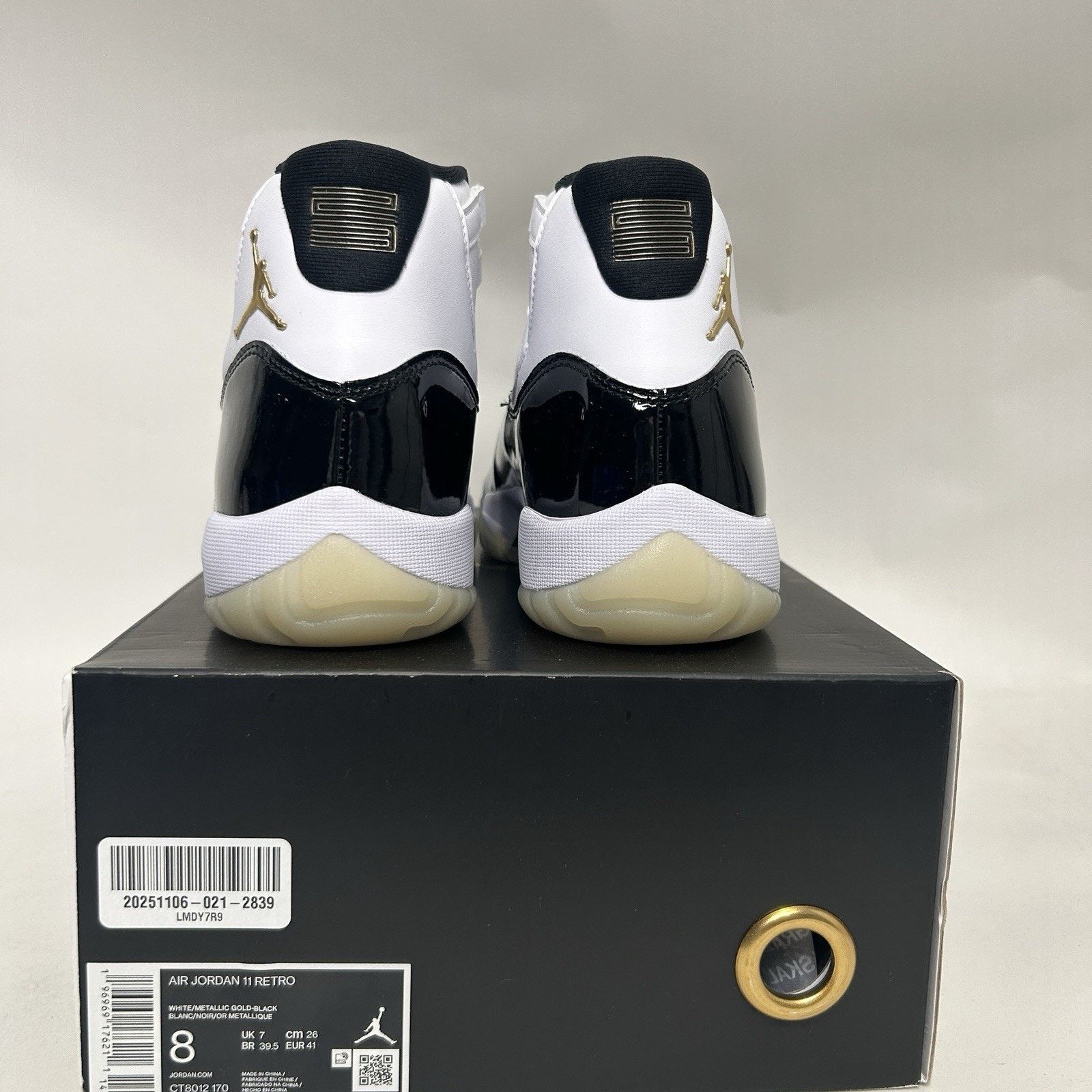 Jordan Brand Nike Air Jordan 11 Retro High “Gratitude/DMP” Size US 8 / EU 41 - 4 Thumbnail