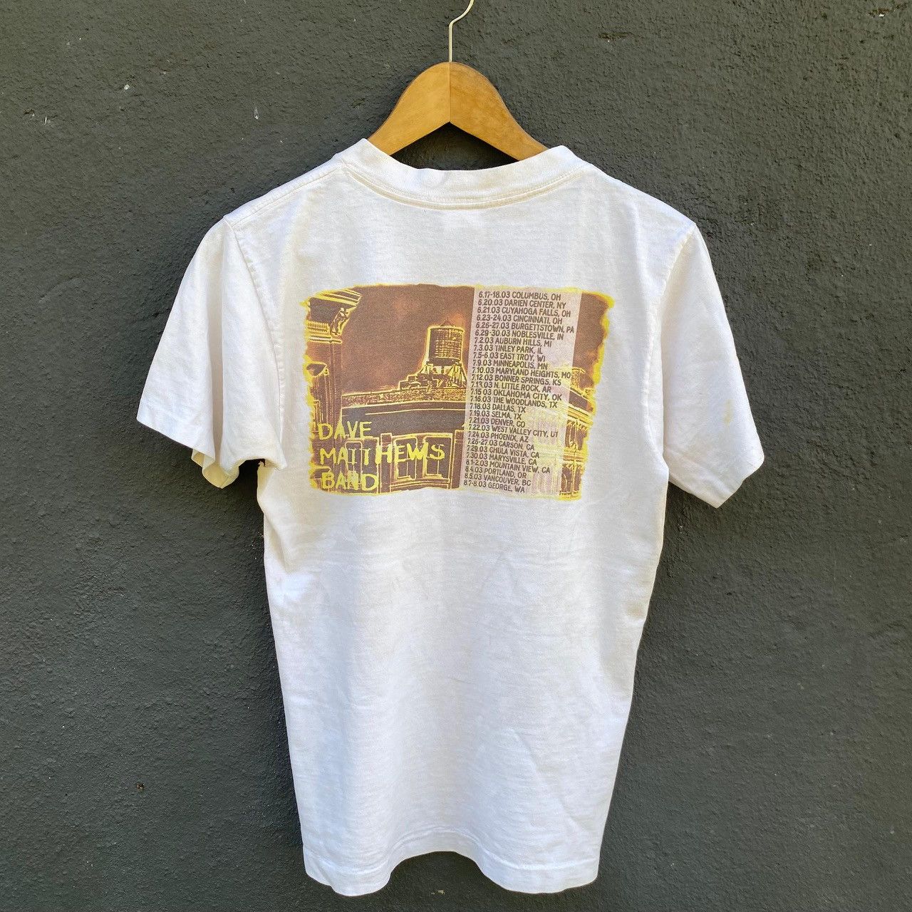 Band Tees Thrashed Vintage Y2k Dave Matthews Band Tee Size US S / EU 44-46 / 1 - 1 Thumbnail