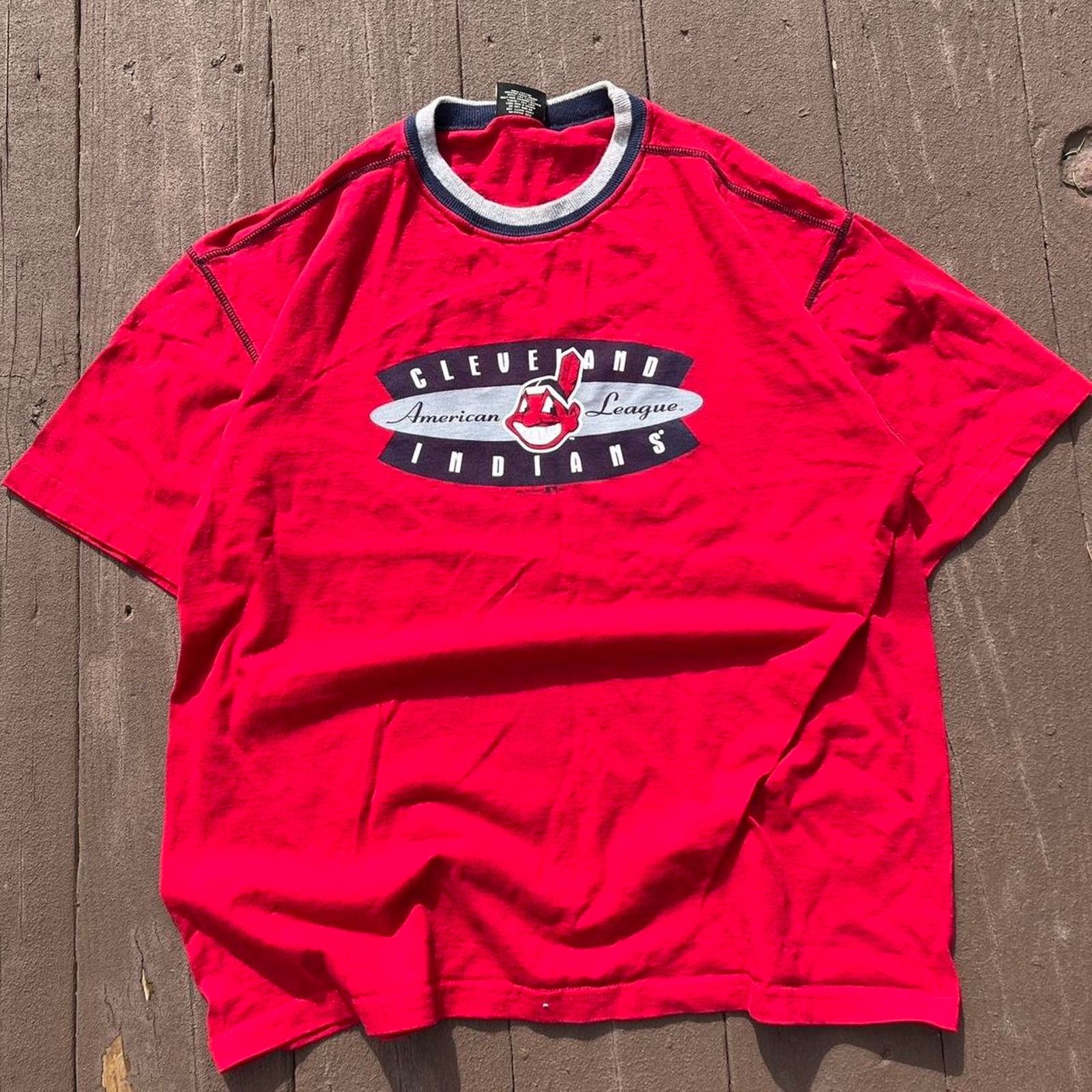 Starter Vintage Cleveland Indians MLB Graphic Shirt Size US L / EU 52-54 / 3 - 1 Thumbnail