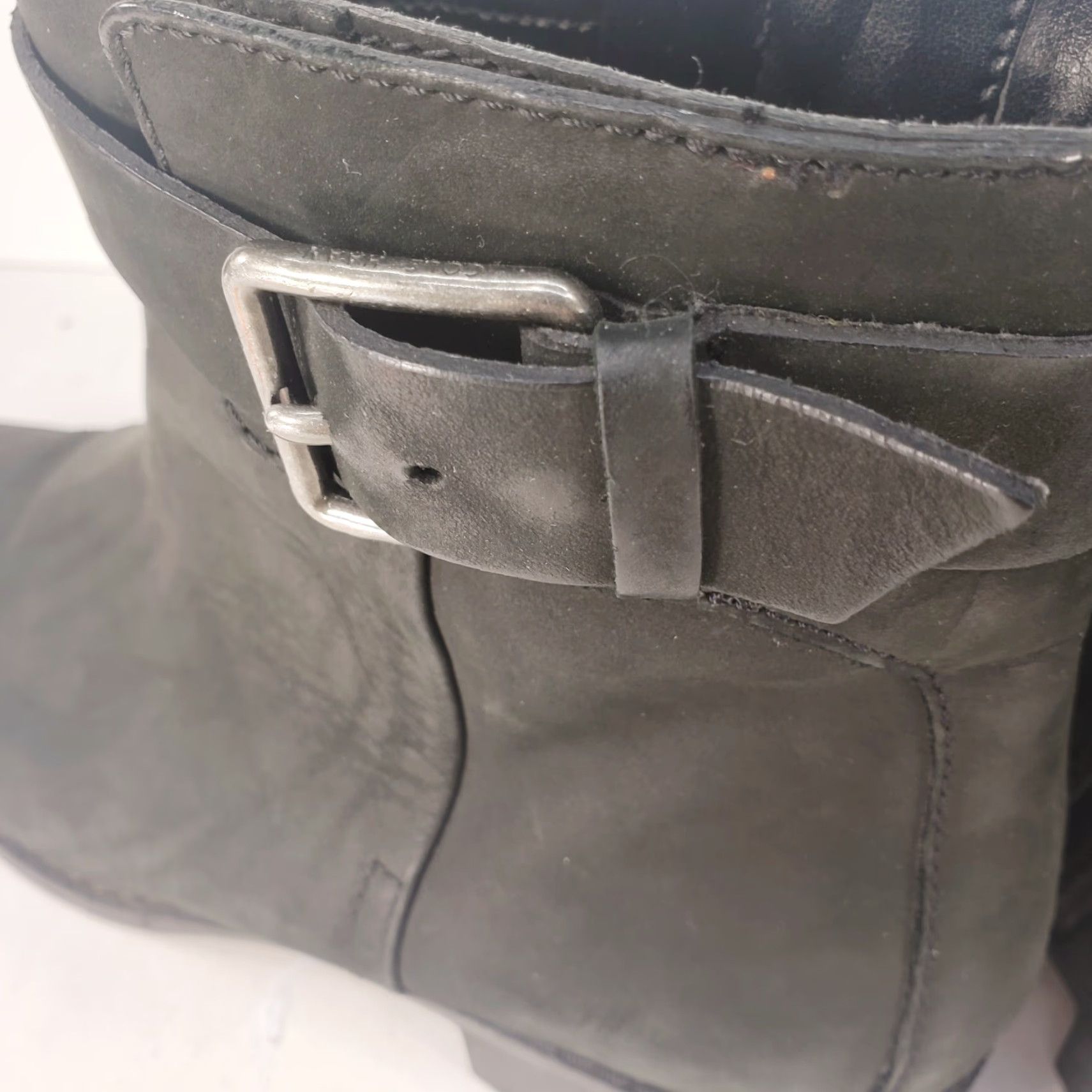 Cole Haan Cole Haan Haidyn Bootie Ankle Boot Women 7 Black Buckle Zip Boots Women Black 7 Toe Bootie 90s? Size S / US 4 / IT 40 - 6 Thumbnail