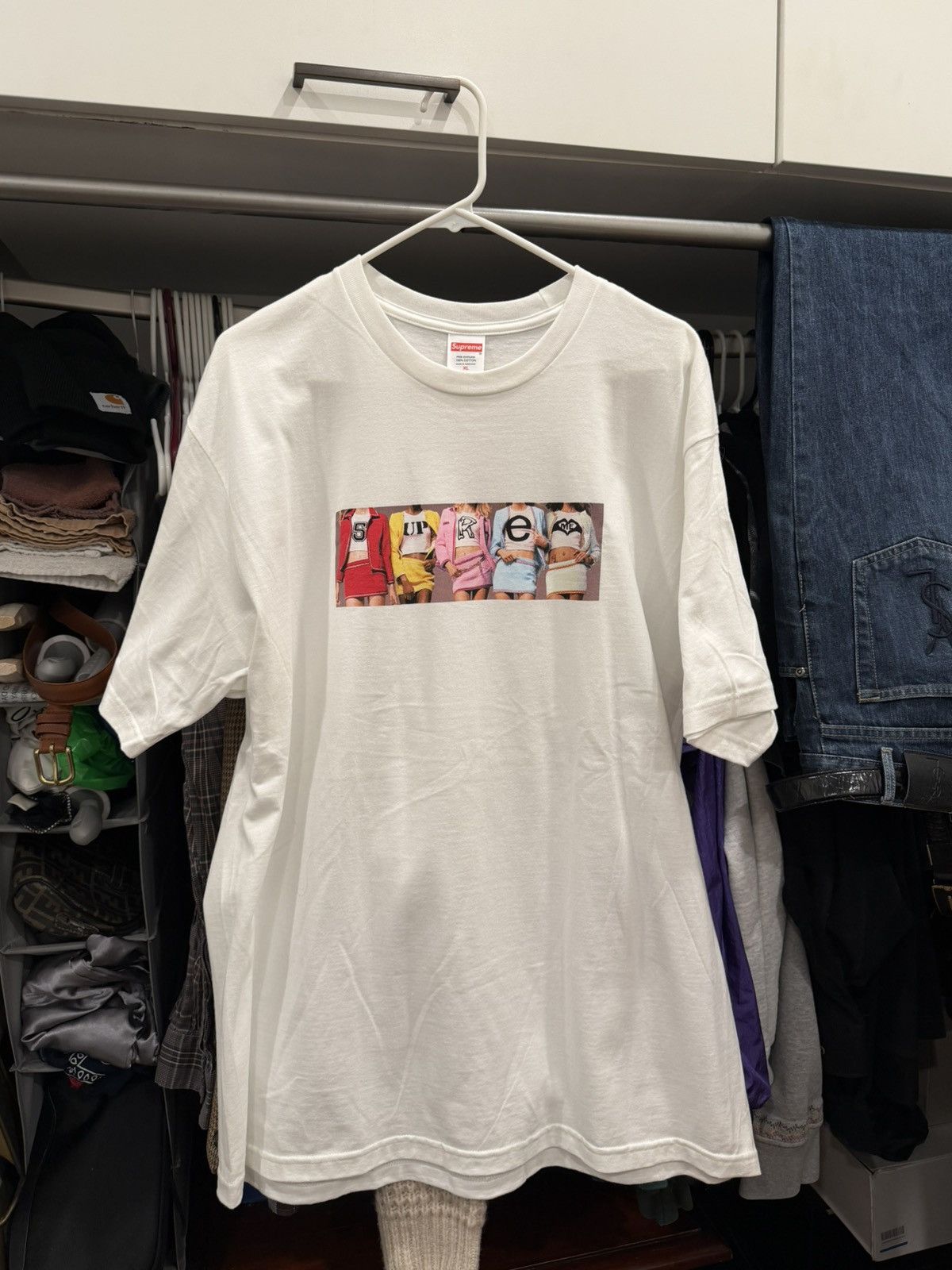 Supreme Supreme F/W ‘25 “Girls” Graphic Tee Size US XL / EU 56 / 4 - 2 Thumbnail