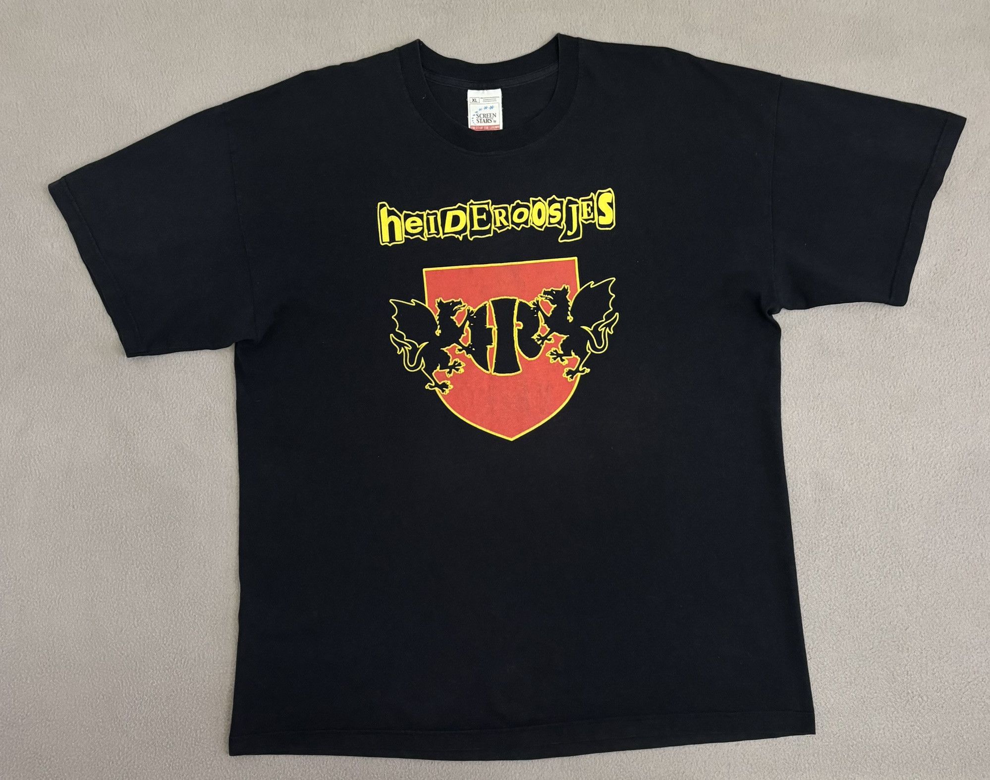 Band Tees Heideroosjes 1989 Screen Stars vintage T-shirt Size. XL Size US XL / EU 56 / 4 - 5 Thumbnail