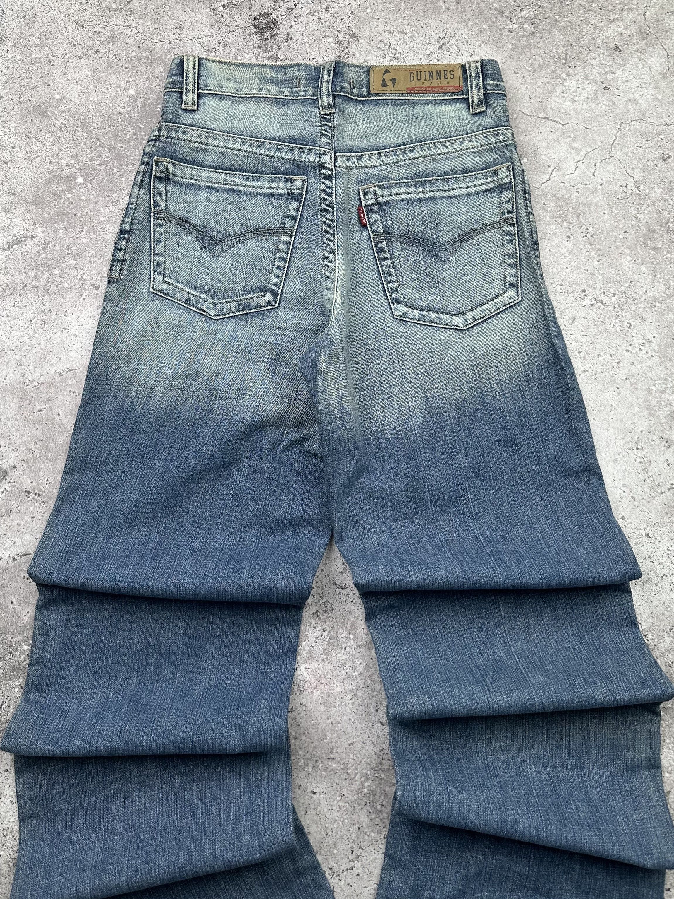 Japanese Brand Vintage Wide Jeans C474(V125) Size 25" / US 0 / IT 36 - 6 Thumbnail