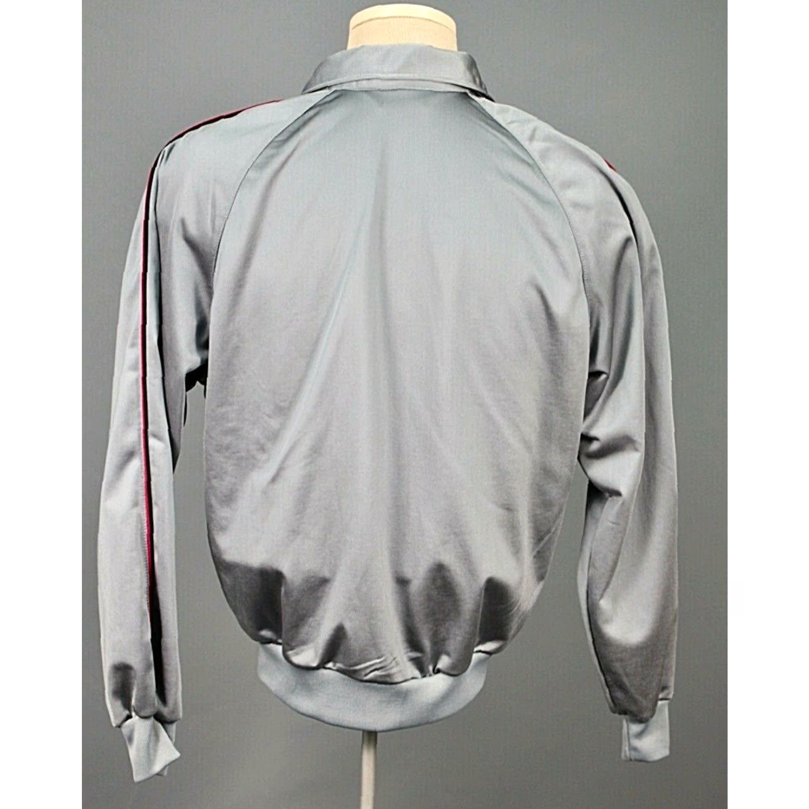 Speedo VINTAGE Speedo Men's Tracksuit 2 PC Gray 1980s Polyester Gym Outfit Size M Size US 34 / EU 50 - 5 Thumbnail