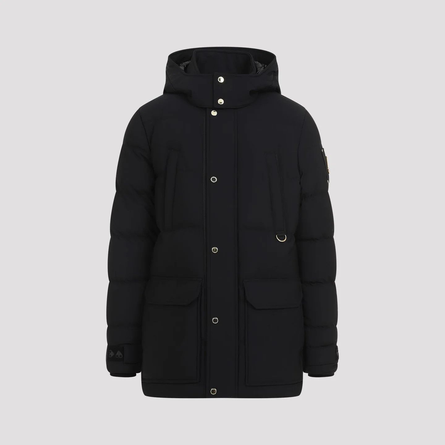 Moose Knuckles o1s22i1n1124 Valleyfield Gold Down Jacket in Black Size US XL / EU 56 / 4 - 2 Thumbnail