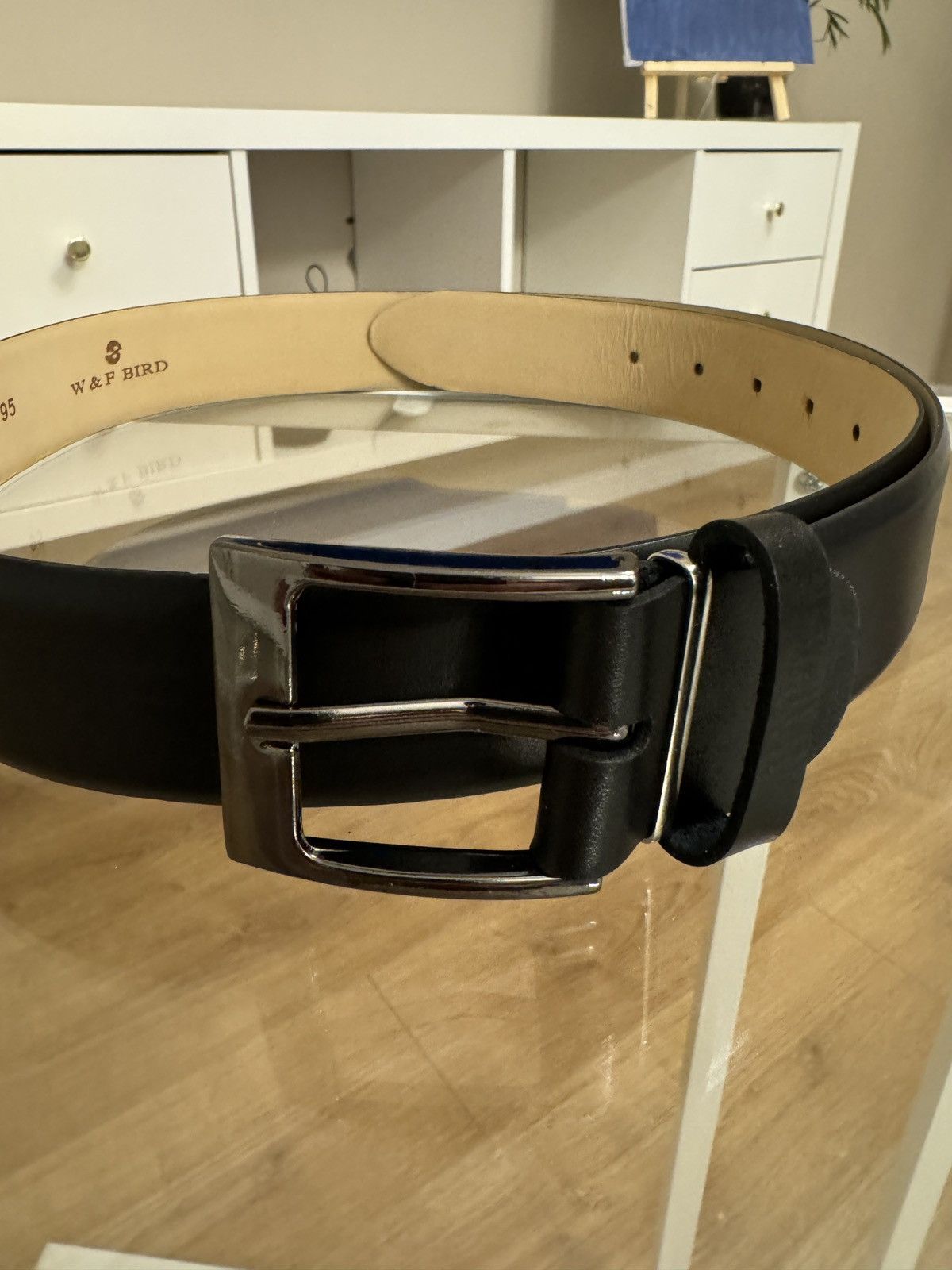 Genuine Leather × Vera Pelle × Vintage Vera Pelle cow leather belt leather Size ONE SIZE - 4 Thumbnail