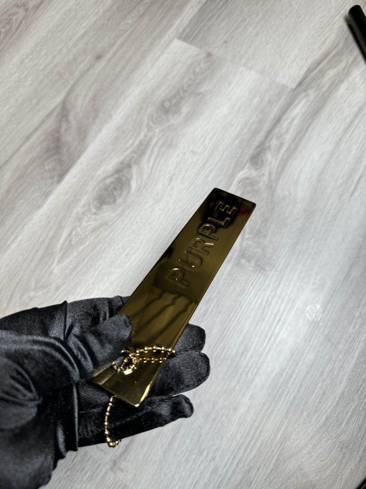 Purple Brand Gold PURPLE BRAND Metal Tag | Grailed