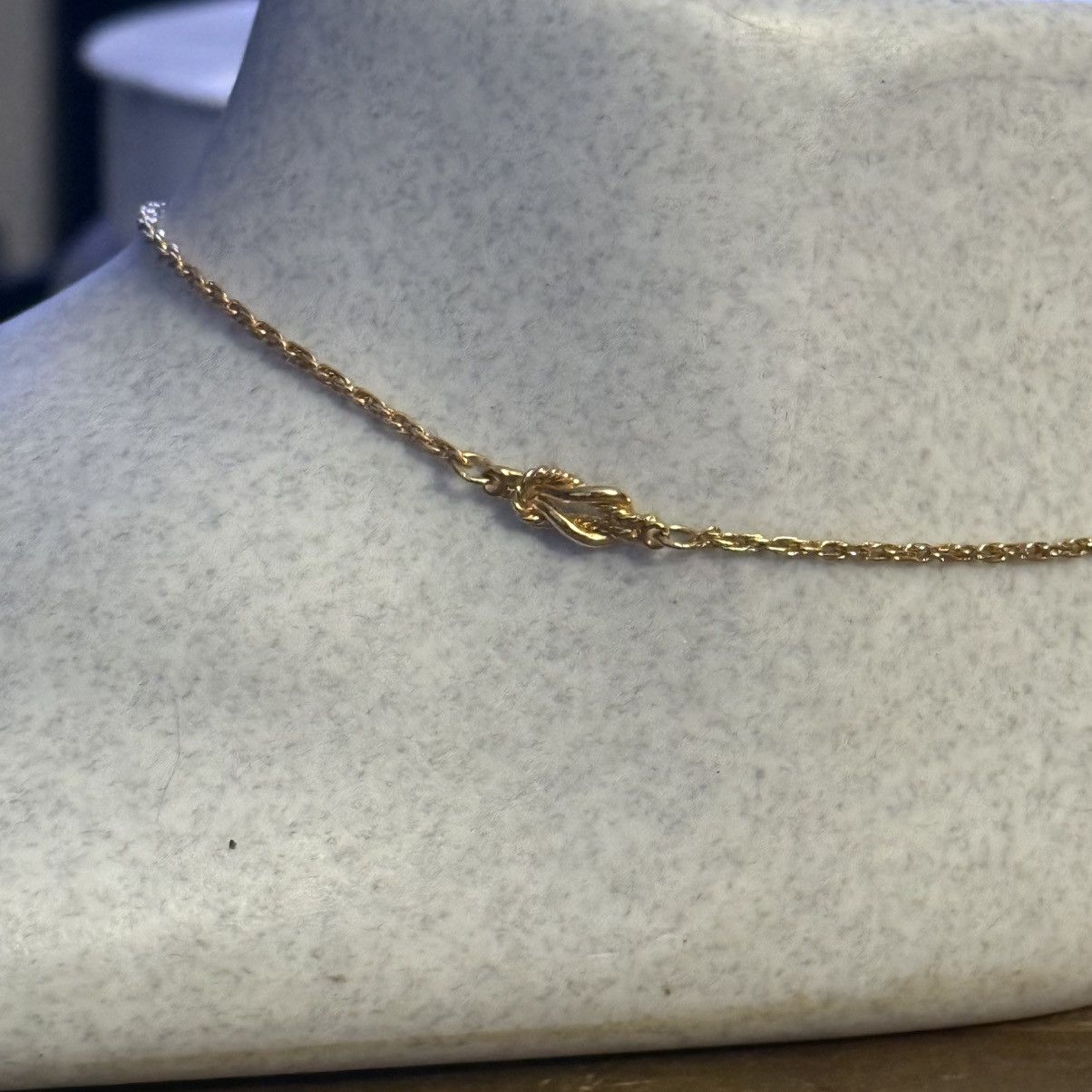 Vintage Vintage Avon gold sailors knot chain anklet Size ONE SIZE - 3 Thumbnail