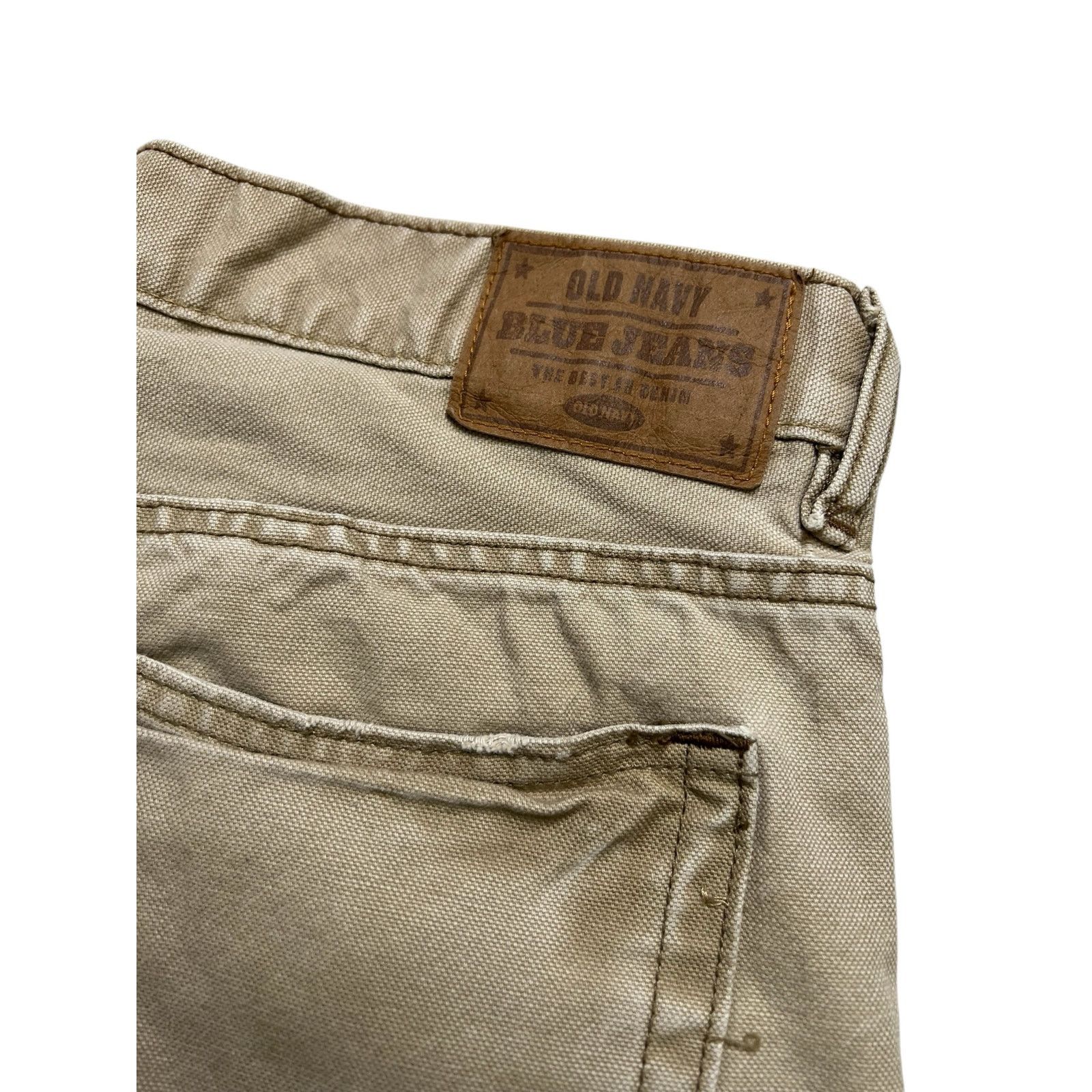 Old Navy Vintage 90svOld Navy Always Loose Jeans 34x30 Tan Baggy Size US 34 / EU 50 - 10 Thumbnail