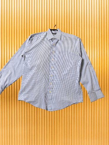 Balmain × Vintage 1990s Balmain Paris Classic Button-Up Shirt Size US L / EU 52-54 / 3 - 1 Thumbnail