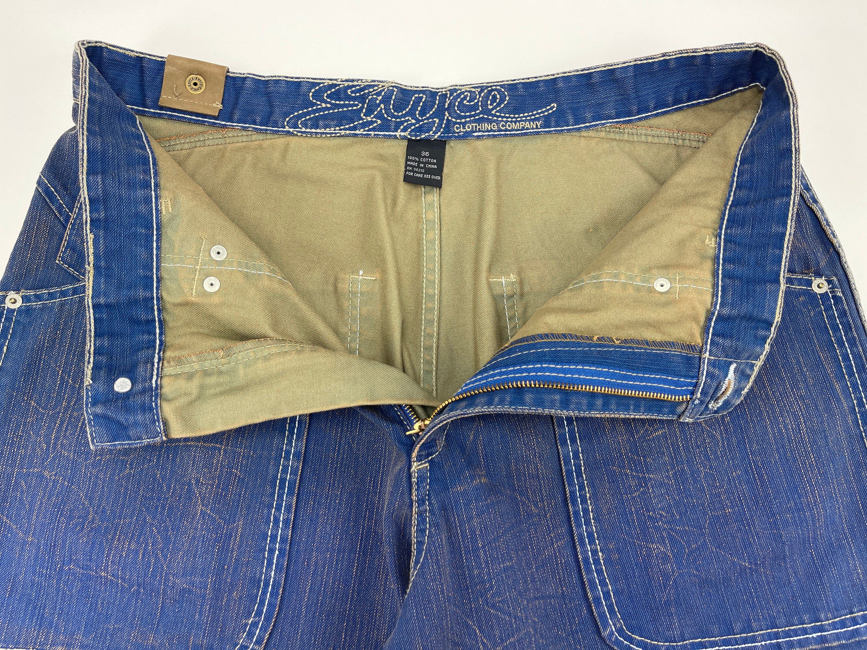 Enyce Enyce jeans, vintage, 90s hip hop, baggy jeans 1990s size 36 Size US 36 / EU 52 - 9 Thumbnail