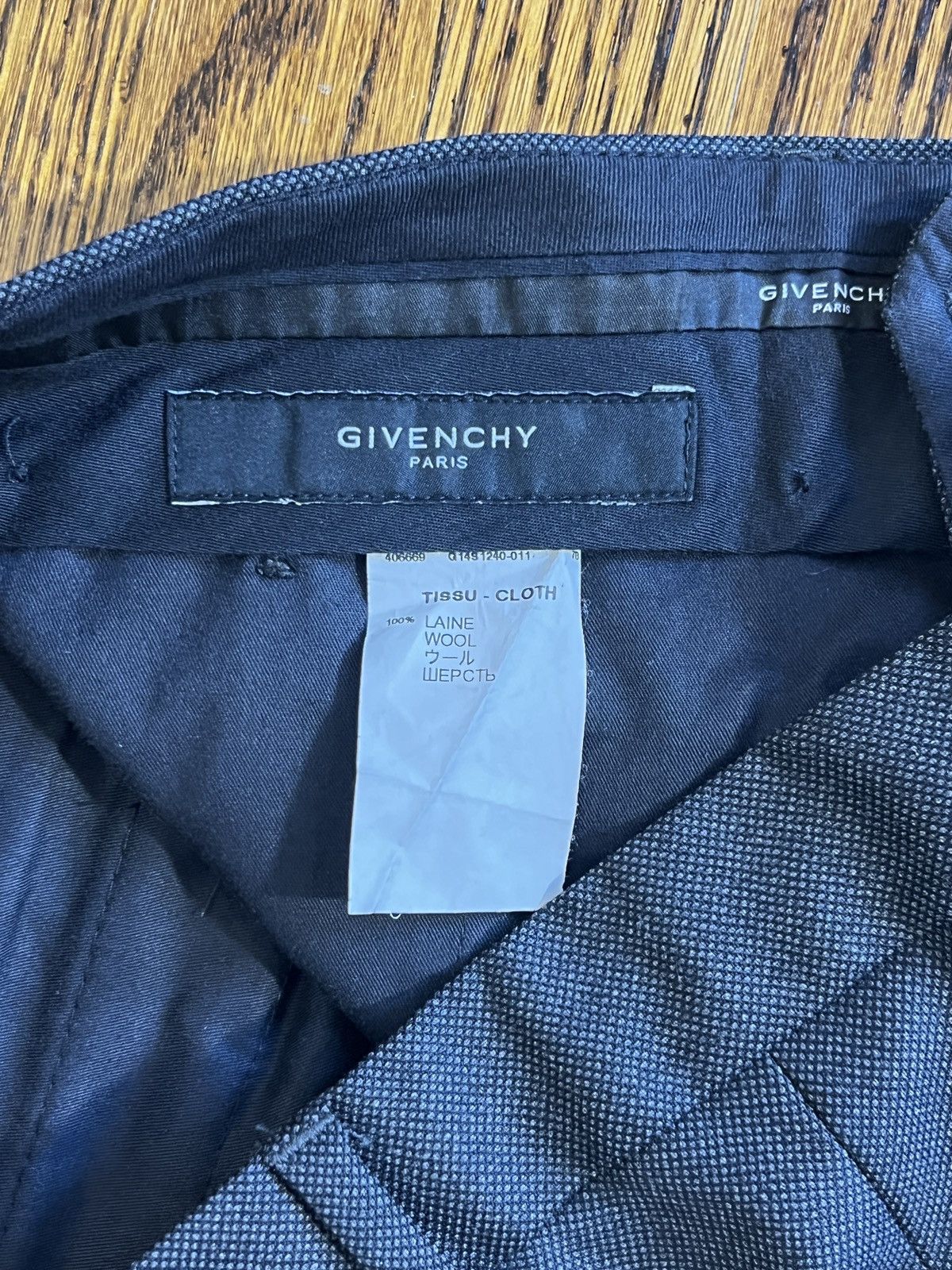 Givenchy Givenchy Two Button Single Breasted Suit Size 48R - 7 Thumbnail