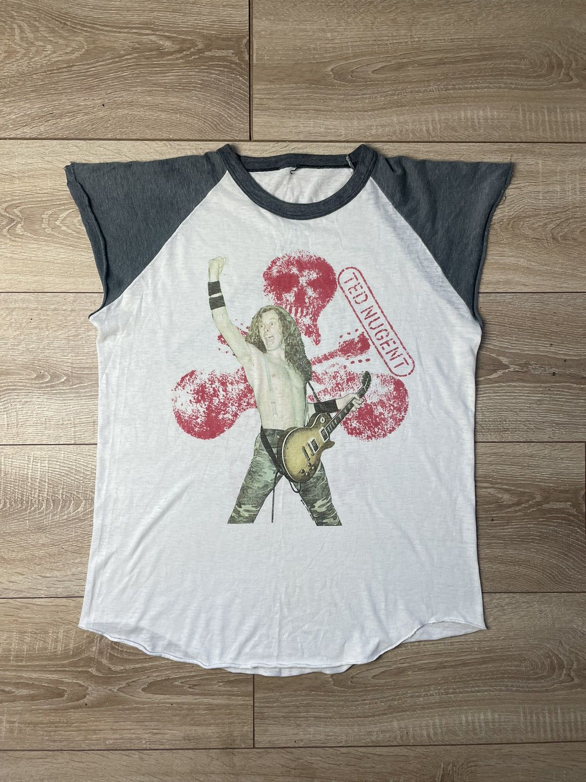 Vintage Ted Nugent Graphic Shirt Rare Vintage 1982 Nugent Rules Size US S / EU 44-46 / 1 - 1 Thumbnail
