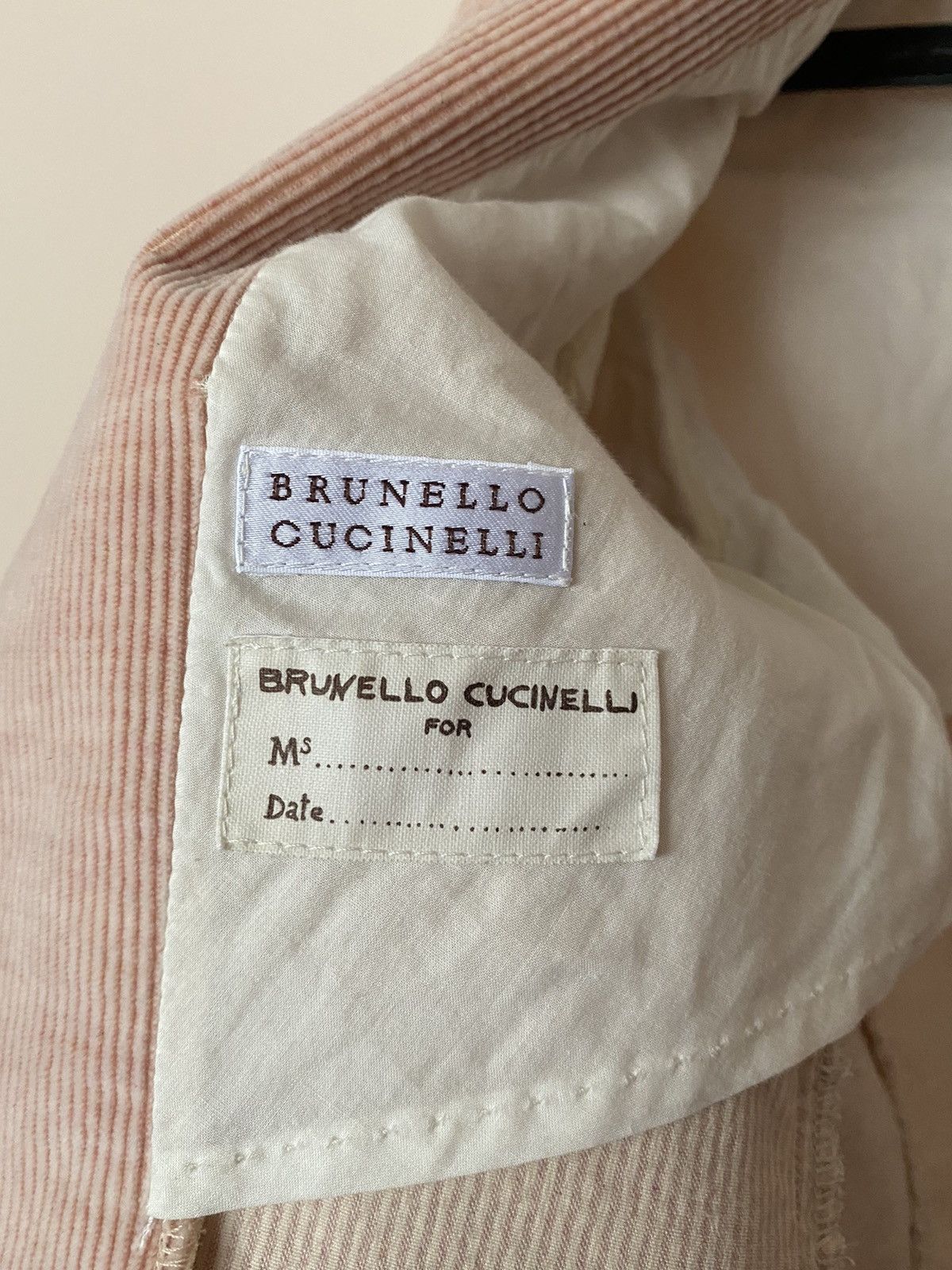 Brunello Cucinelli Brunello Cucinelli Blazer Velvet Pink Size M / US 6-8 / IT 42-44 - 9 Thumbnail