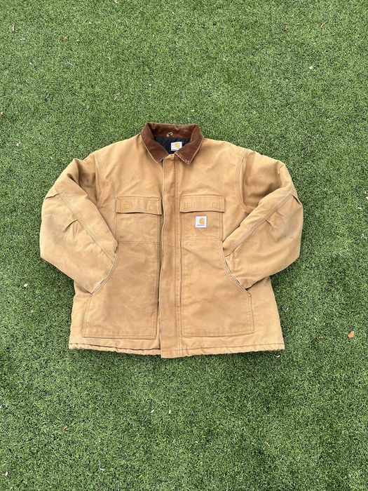 Carhartt Carhartt Detroit Jacket XL Brown Double Zip | Grailed