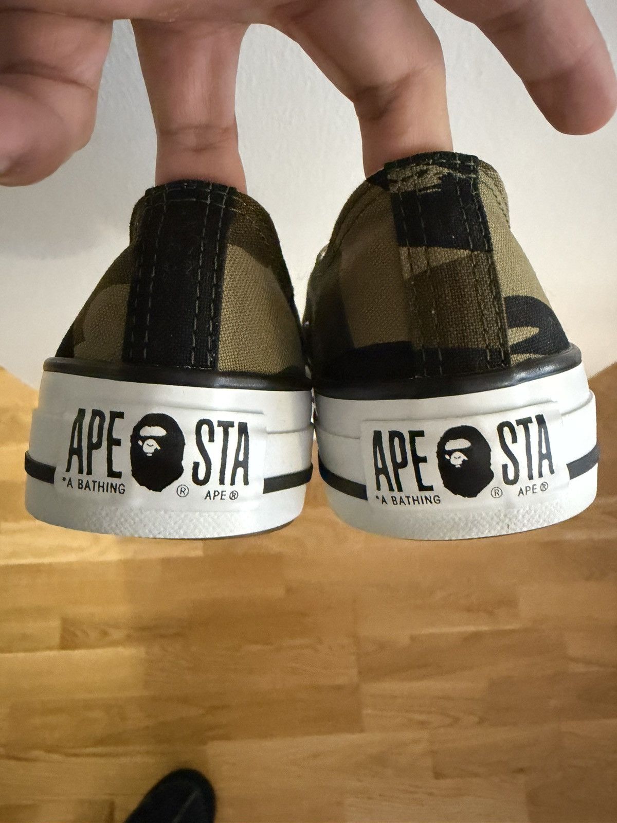 Bape Bape ABC canvas low shoes new w/o box US size 7.5 or 25.5cm Size US 7.5 / EU 40-41 - 7 Thumbnail