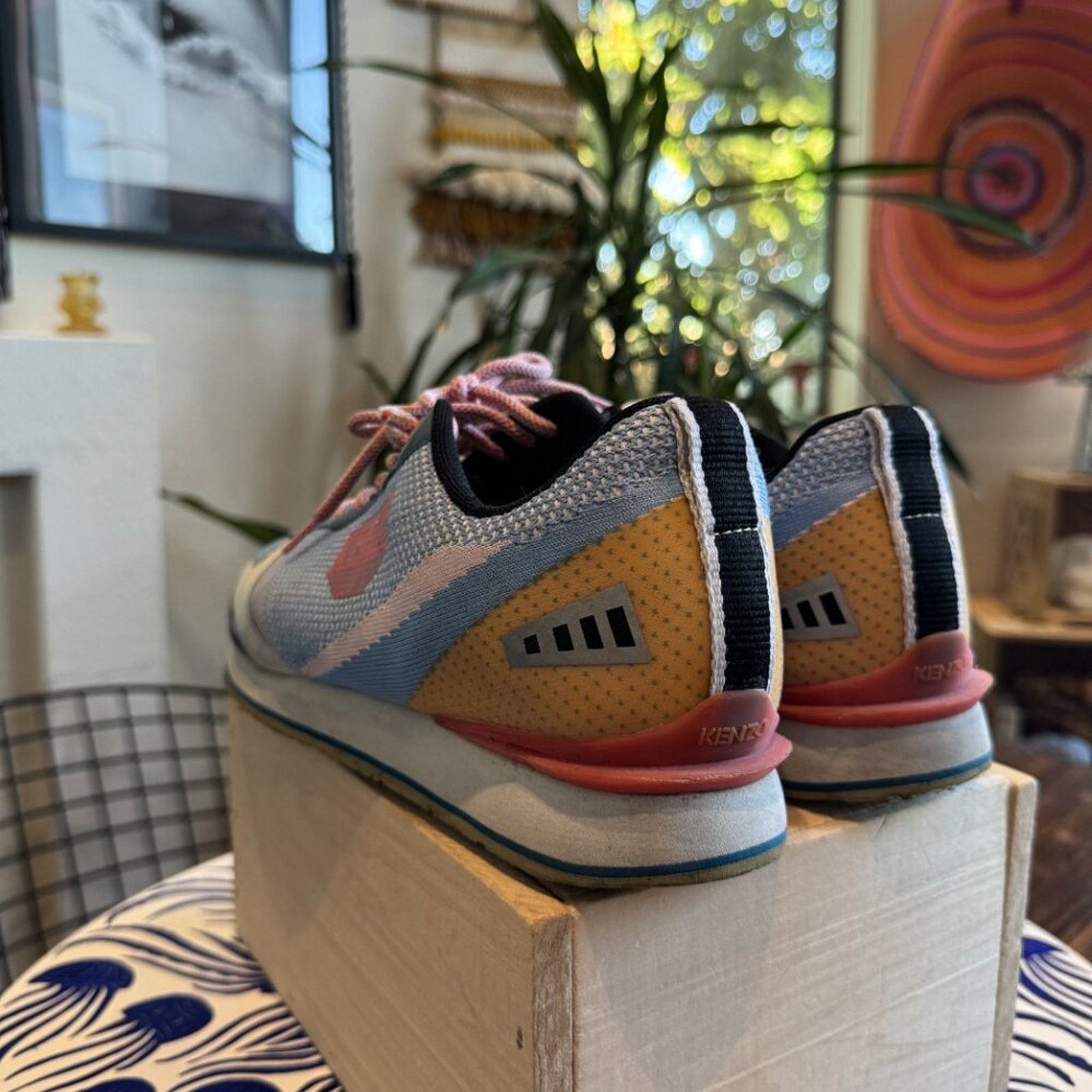 Kenzo Kenzo Sonic Low-Top Sneakers, Men’s 10.5, Great Condition Size US 10.5 / EU 43-44 - 5 Thumbnail