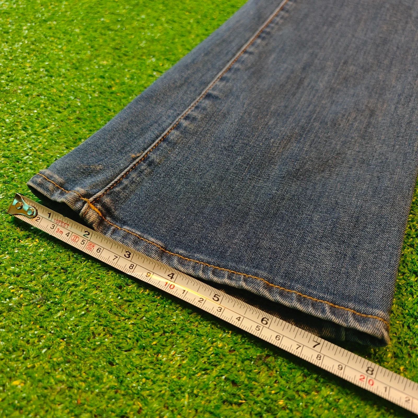 G-Star G-star Jeans Womens 28 Blue Flare 3301 Mid Bootleg Denim Size 28" / US 6 / IT 42 - 7 Thumbnail