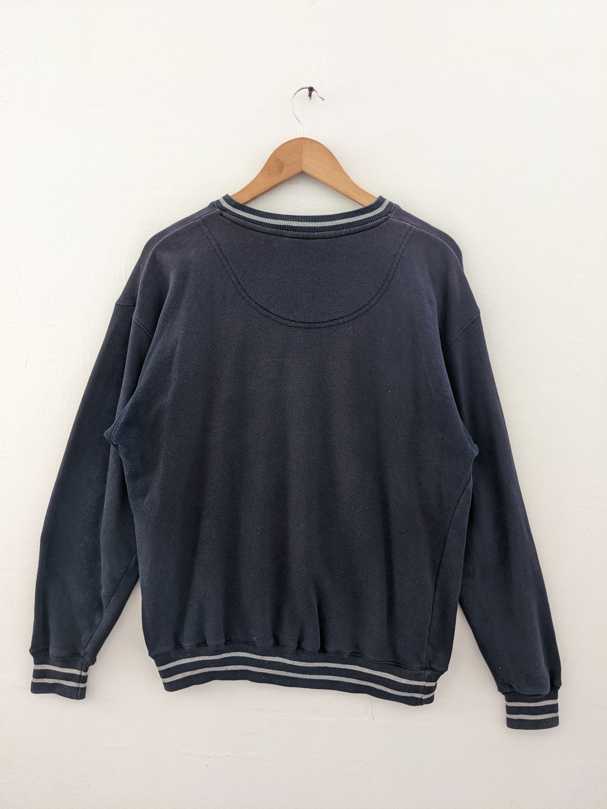 Mercedes-Benz × Vintage Vintage Mercedes Benz Sweatshirt V Neck Faded Size US M / EU 48-50 / 2 - 17 Thumbnail