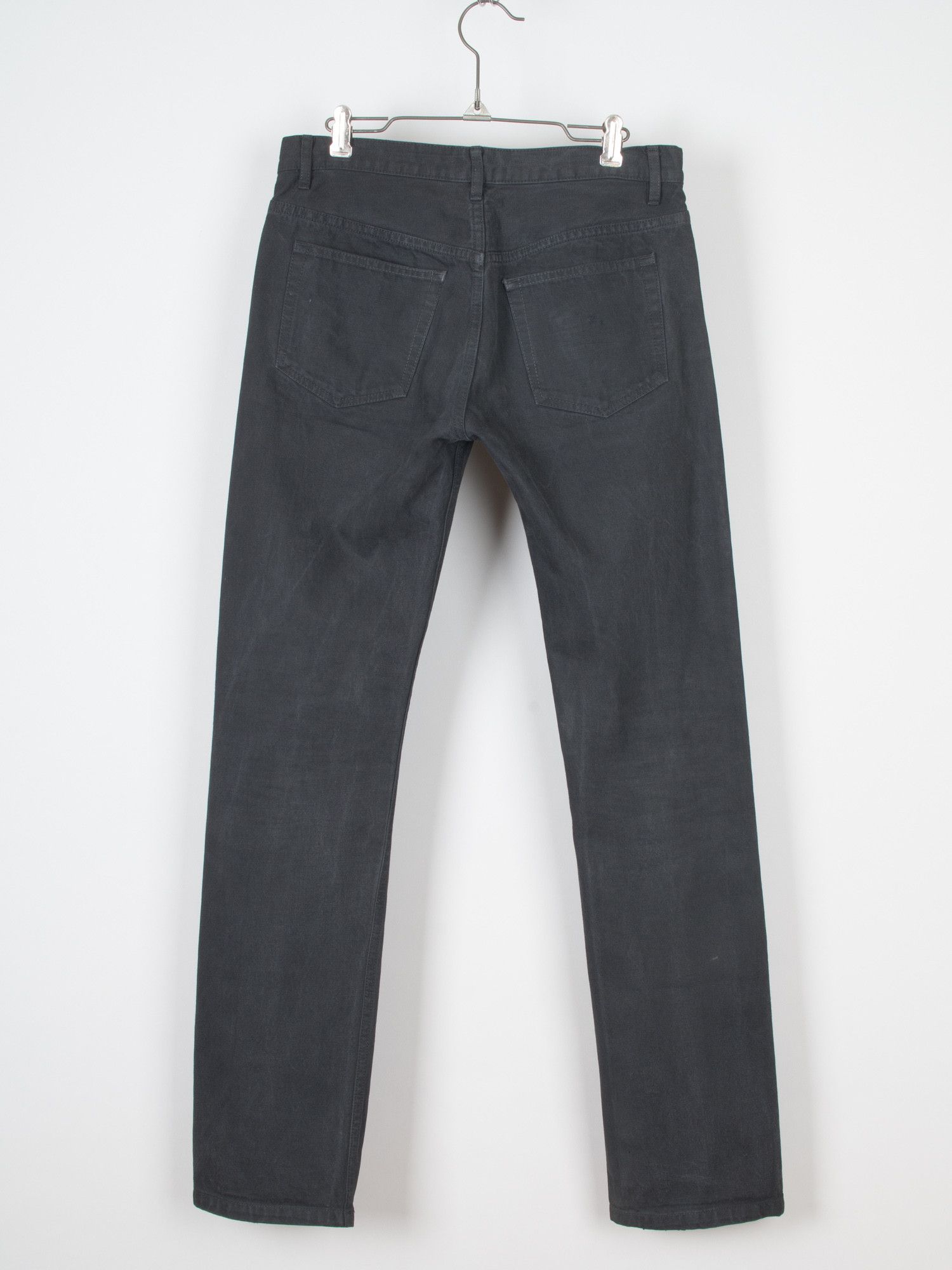 A.P.C. New Standard Selvedge Black Jeans Size US 29 - 6 Thumbnail